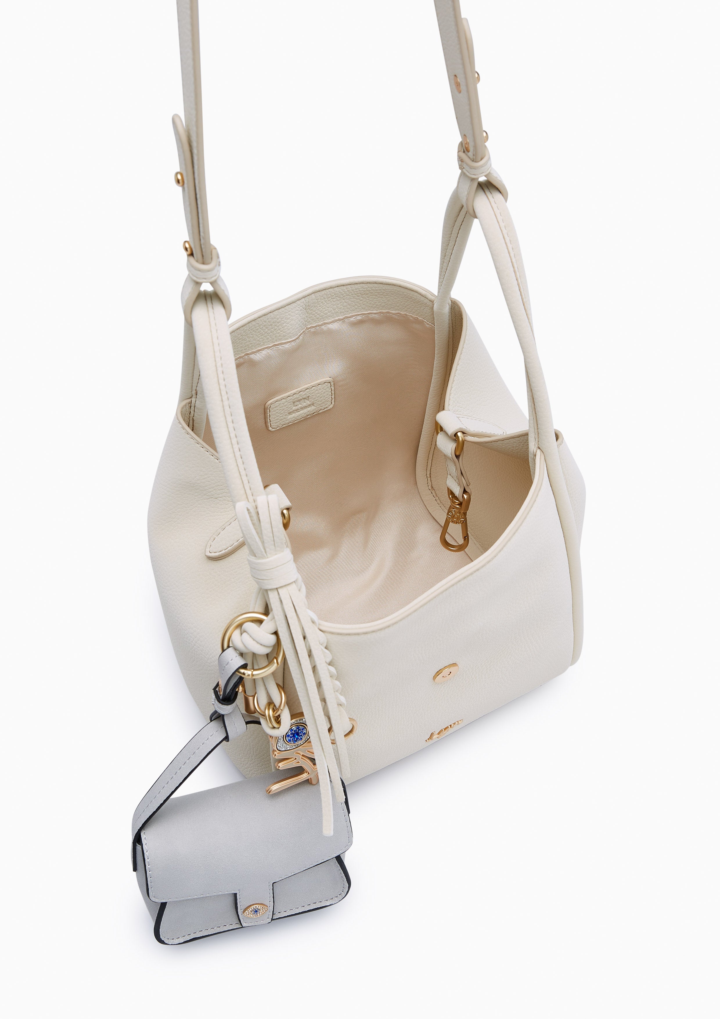Evilly M Handle Bag Ivory