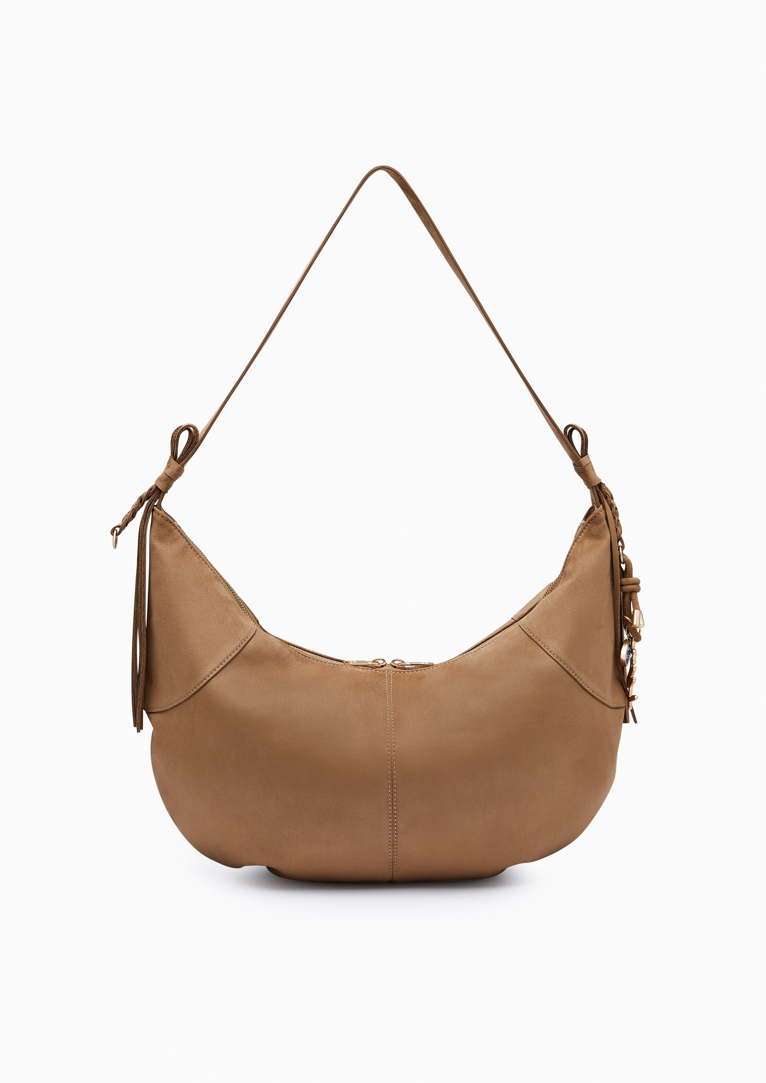 Evilly L Hobo Bag Taupe