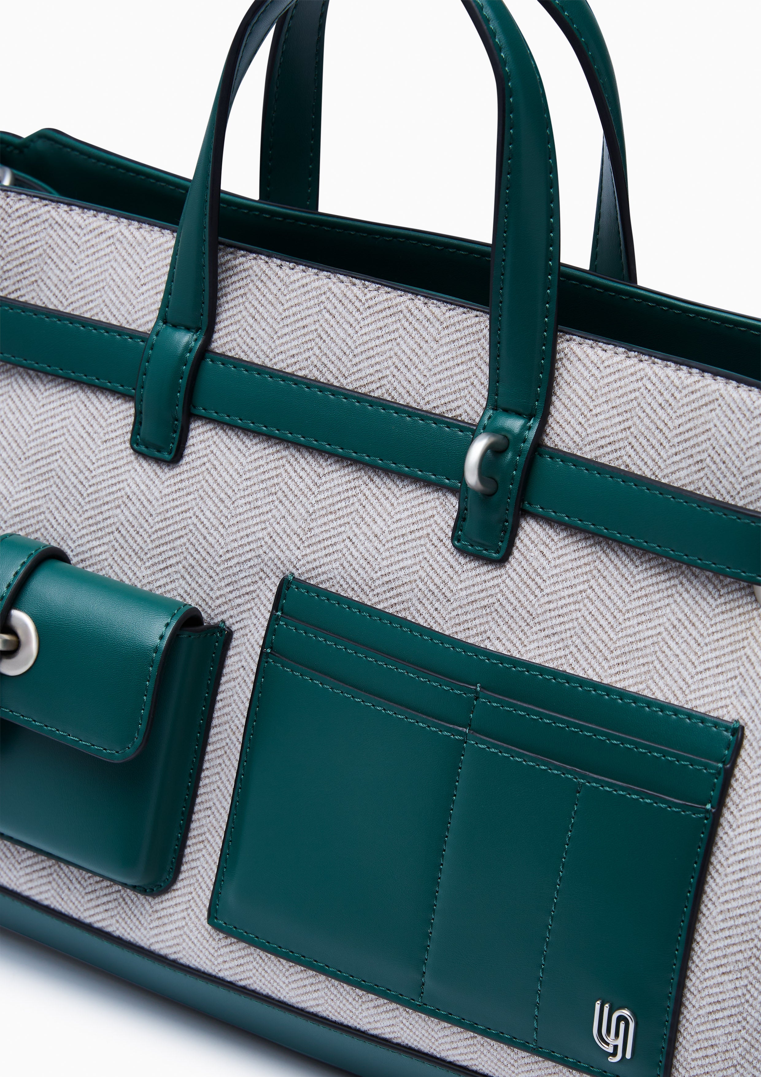 Othello Infiniteinite L Top Handle Bag Green