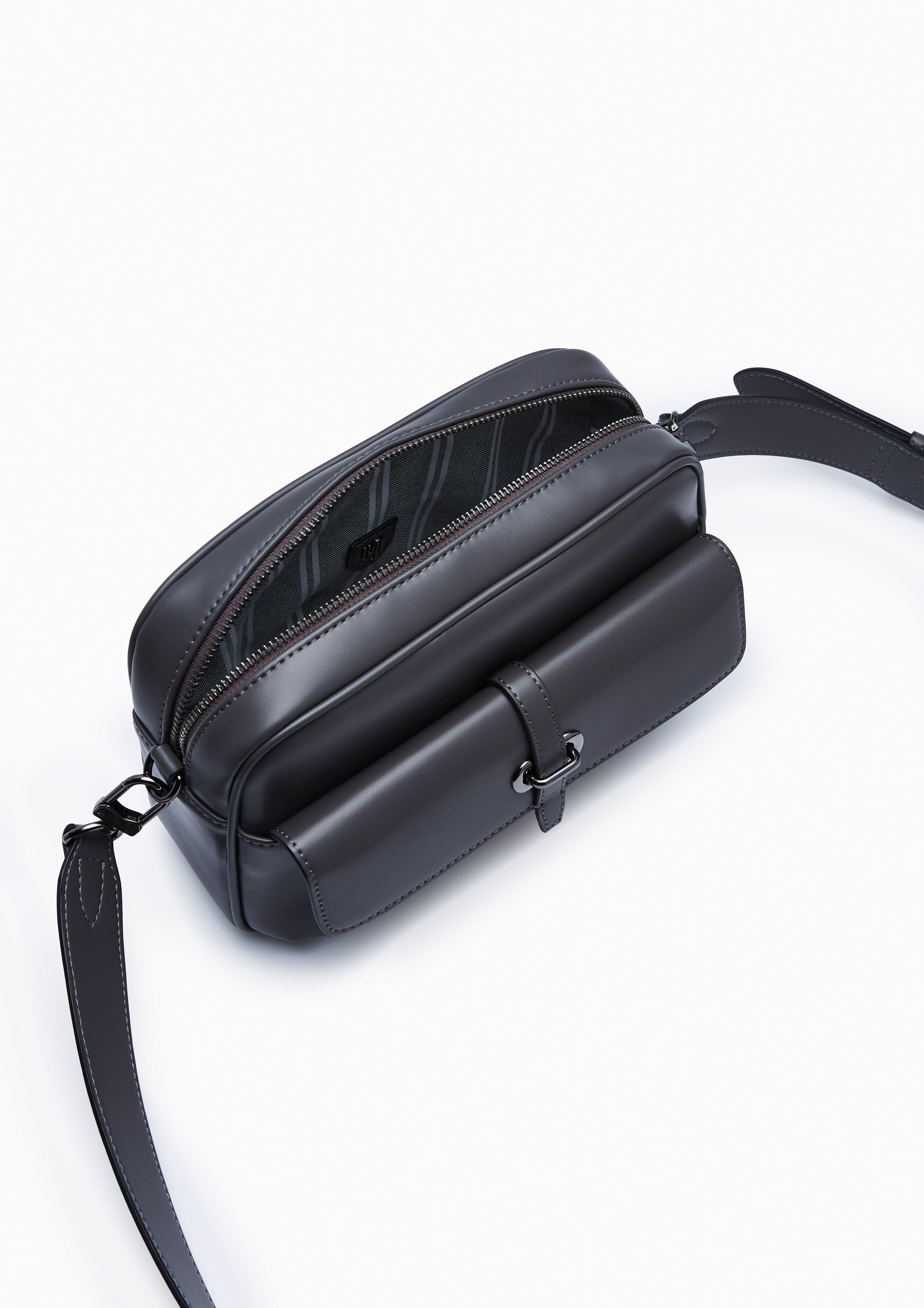 Othello M Crossbody Bag Dark Grey