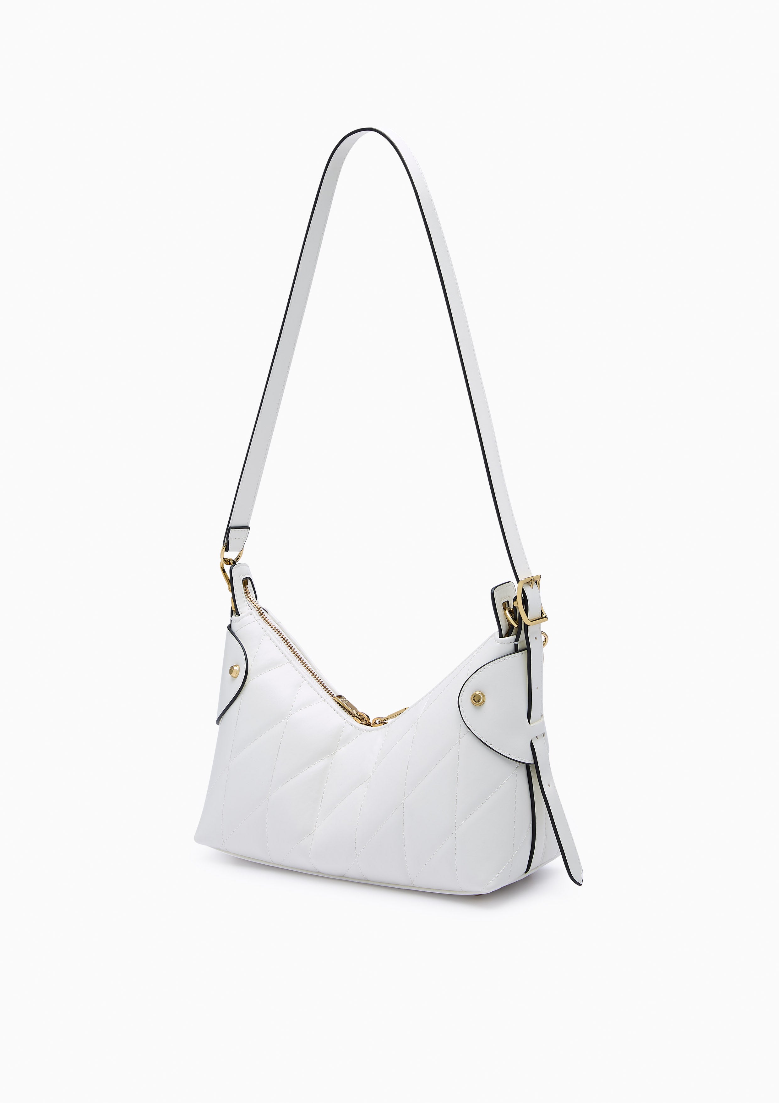 Sonar M Shoulder Bag Off-White