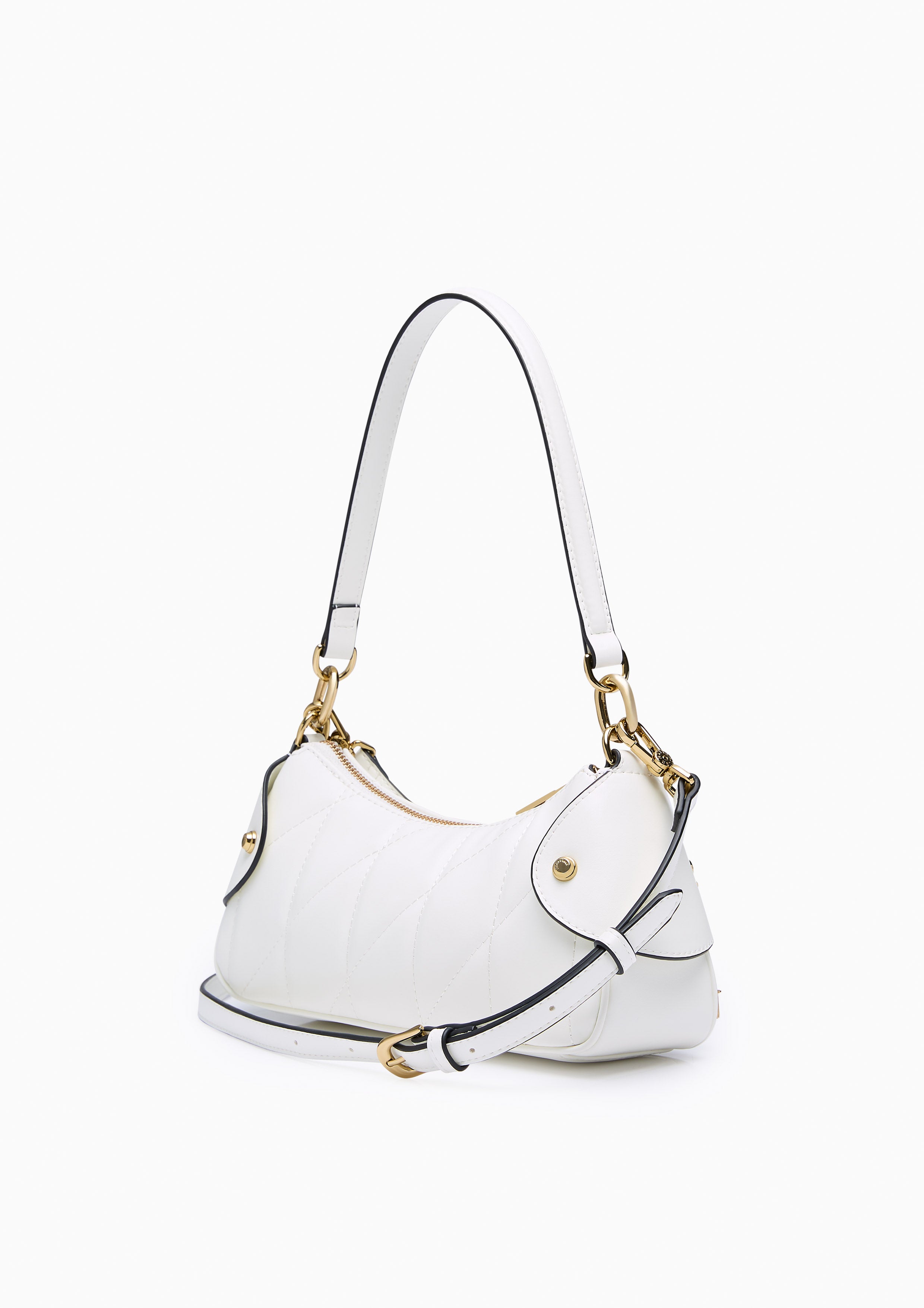 Sonar S Shoulder Bag Off-White