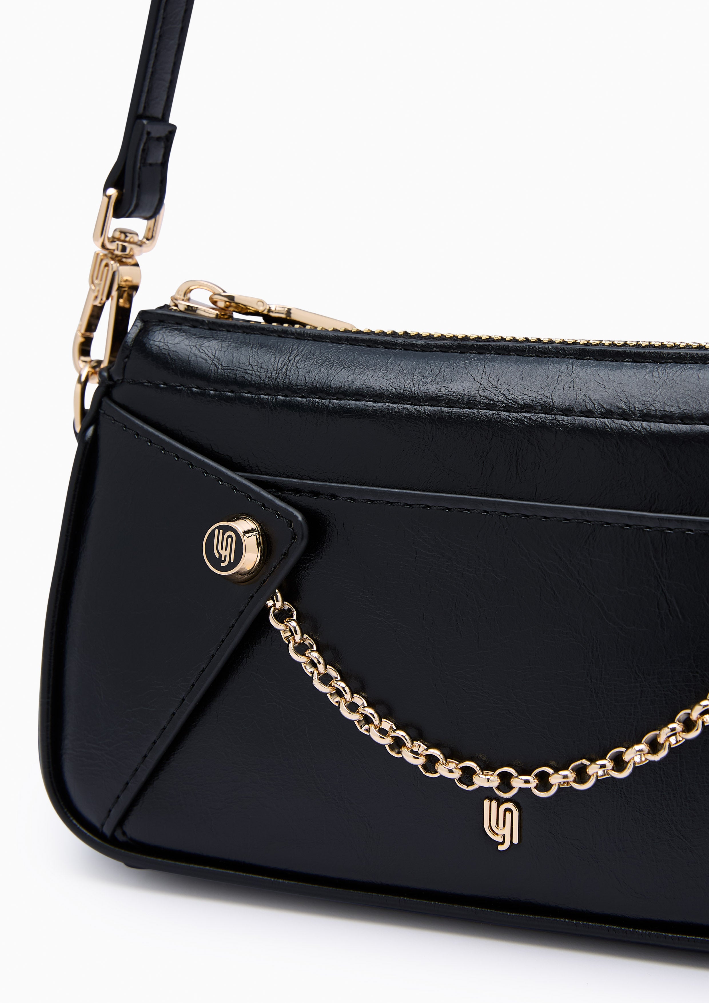 Cortes Infinite Mini Crossbody Bag Black