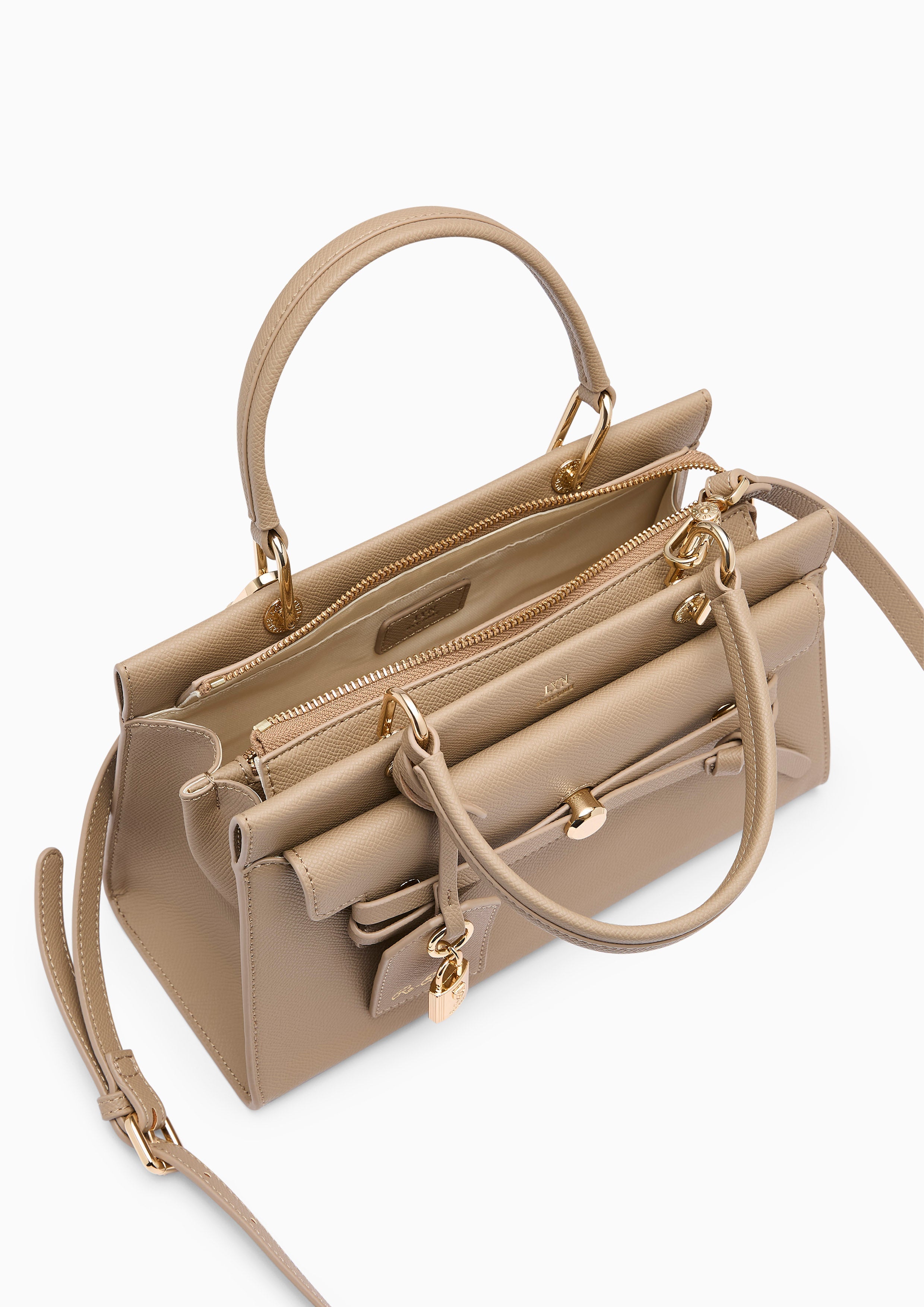 Anderson Solace M Handbag Dark Beige