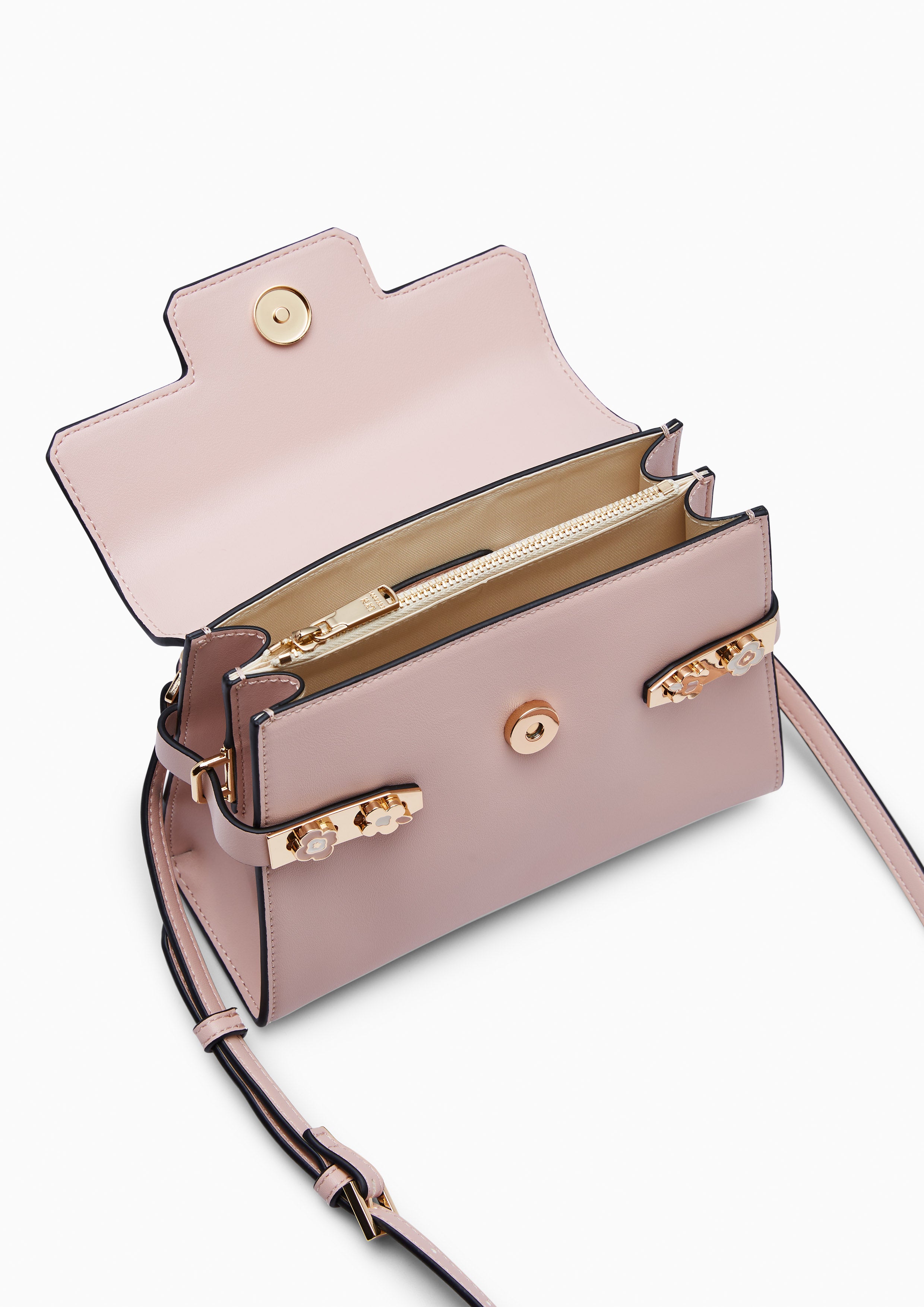 Poppy Fineness S Top Handle Bag Light Pink