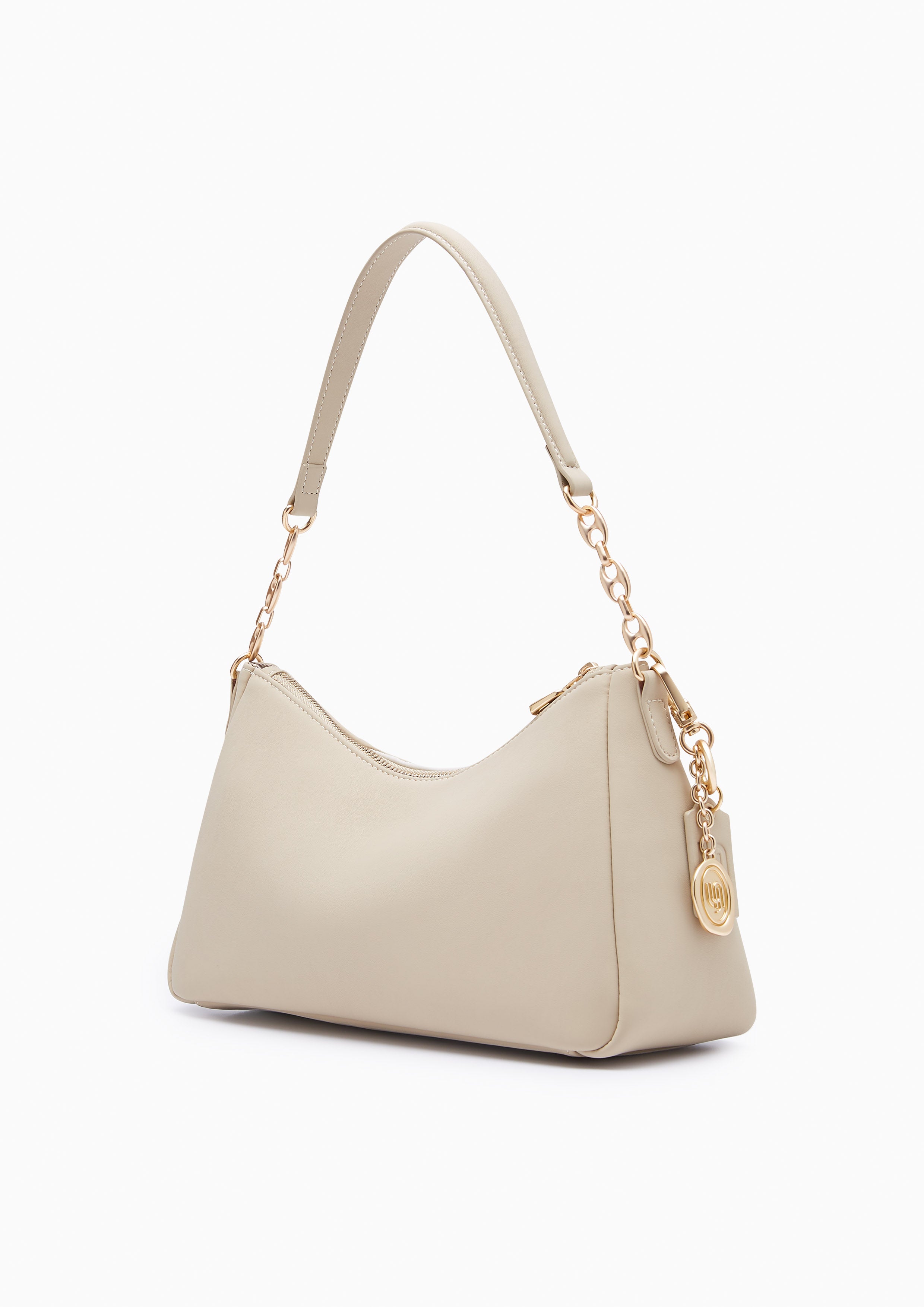 Cleo M Shoulder Bag Beige