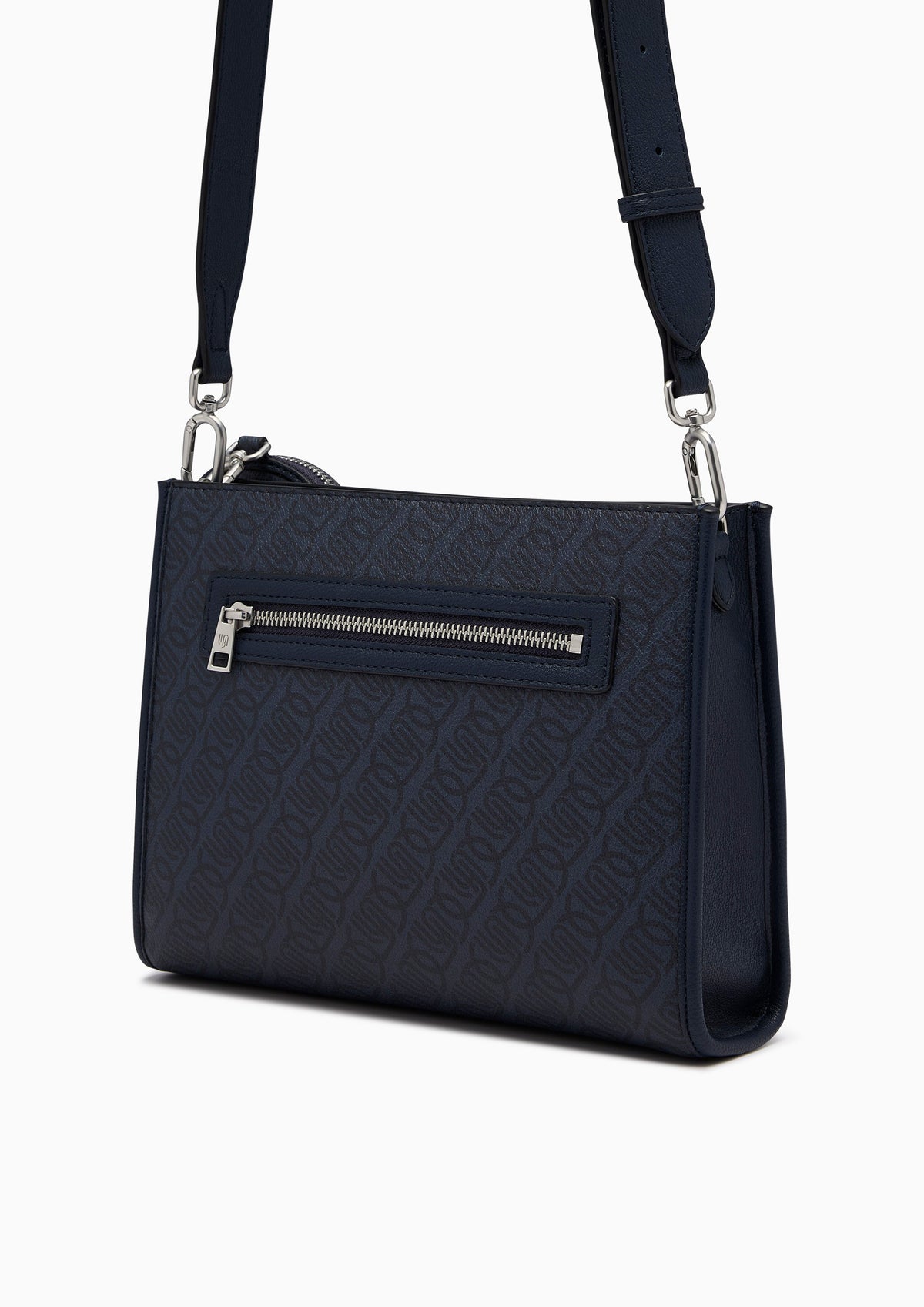 Tyler Infinite M Clutch Printed Navy