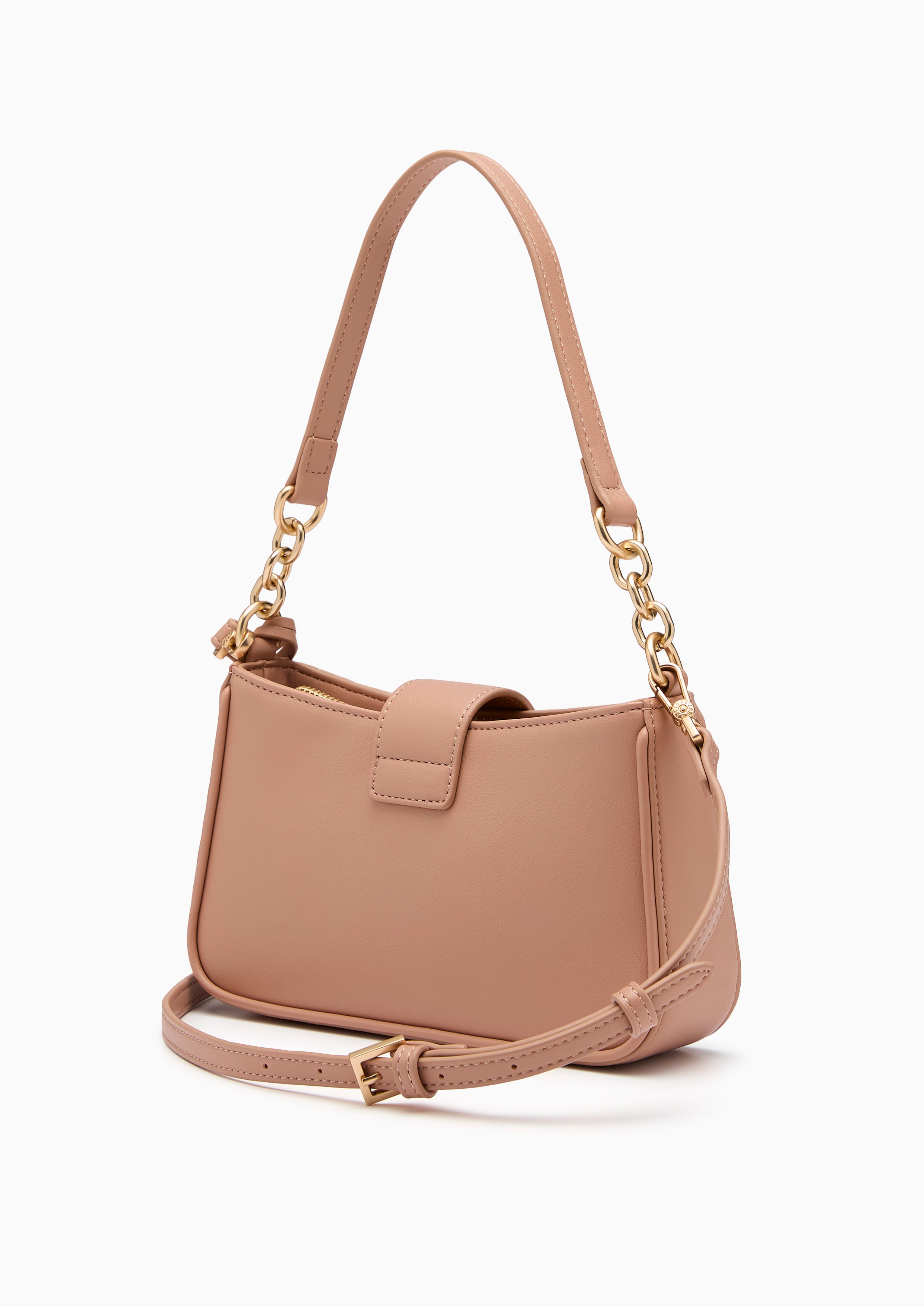 Athella Grid S Shoulder Bag Pink