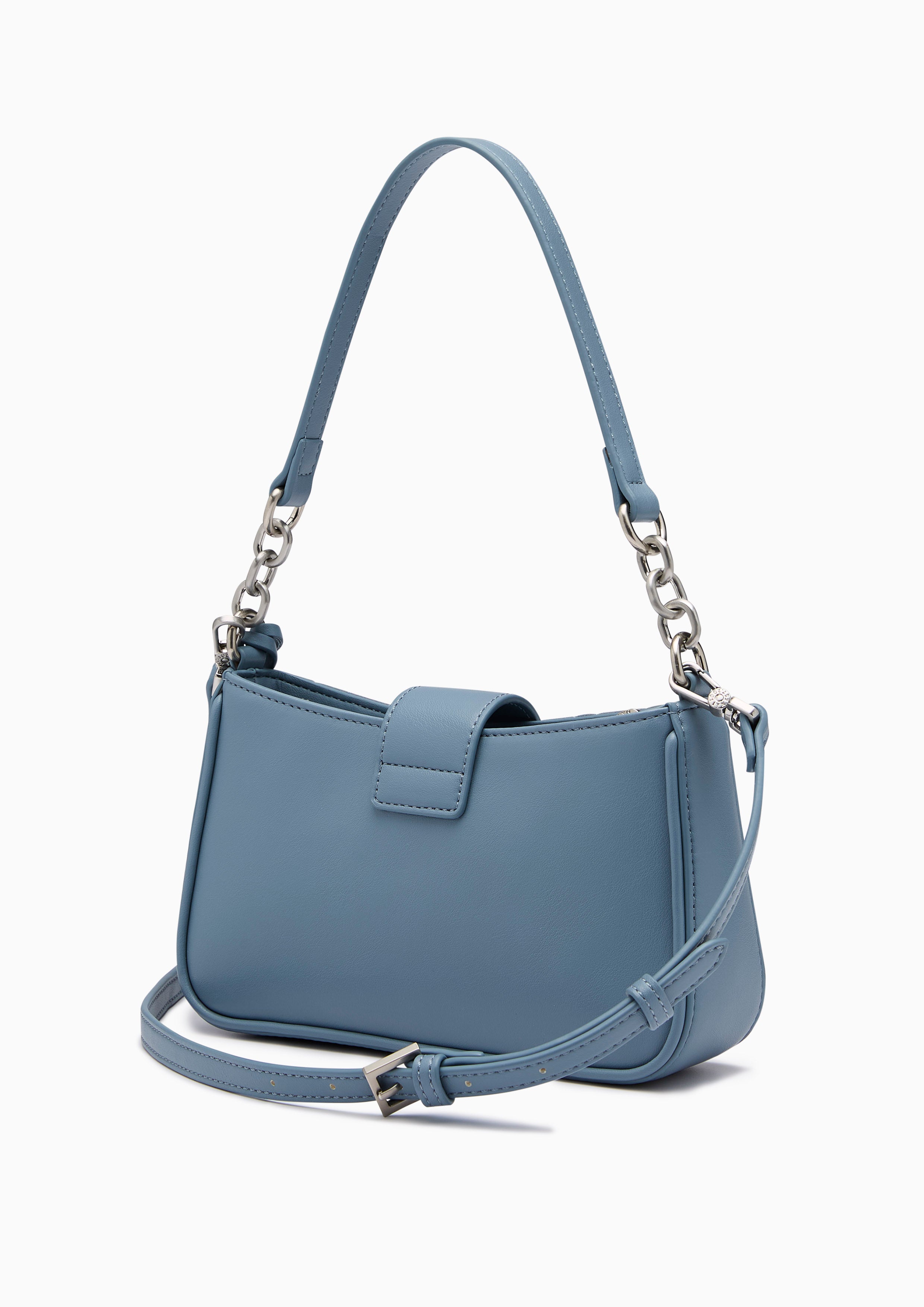 Athella Grid S Shoulder Bag Blue