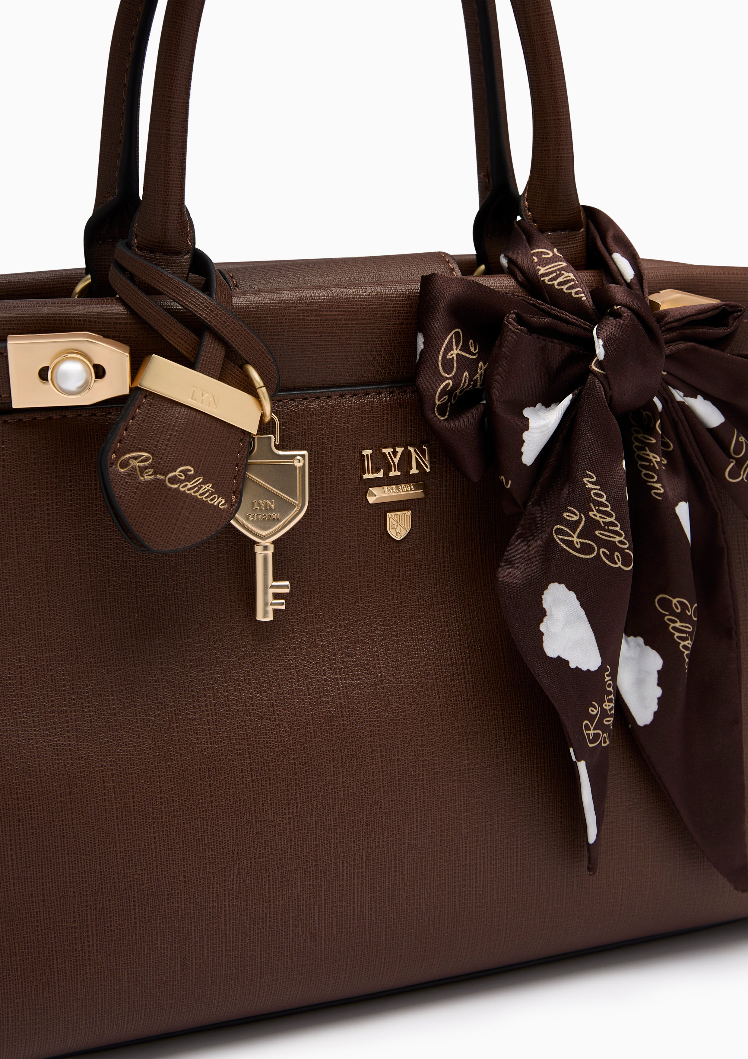 Re-Edit Lady Flawless L Handbag Dark Brown