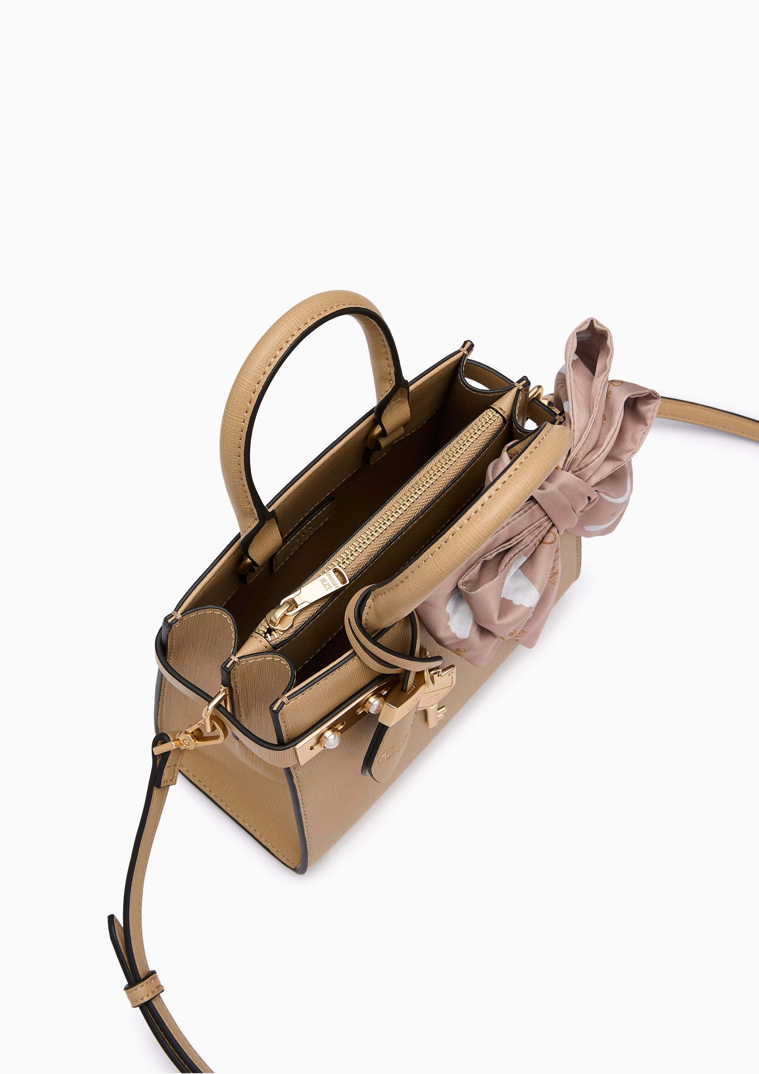 Re-Ed Lady Fineness S Handbag Dark Beige
