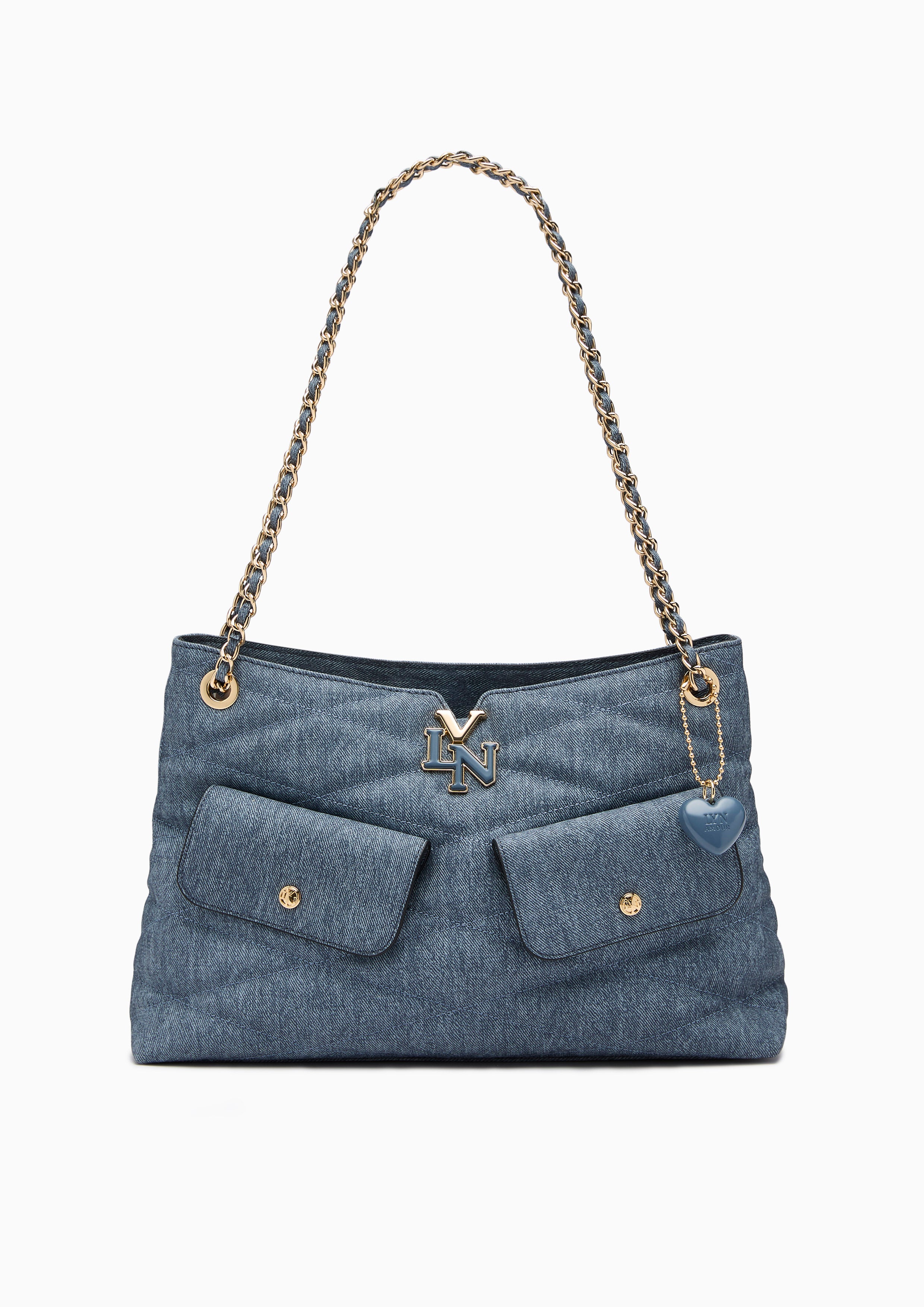 Arana L Shoulder Bag Blue