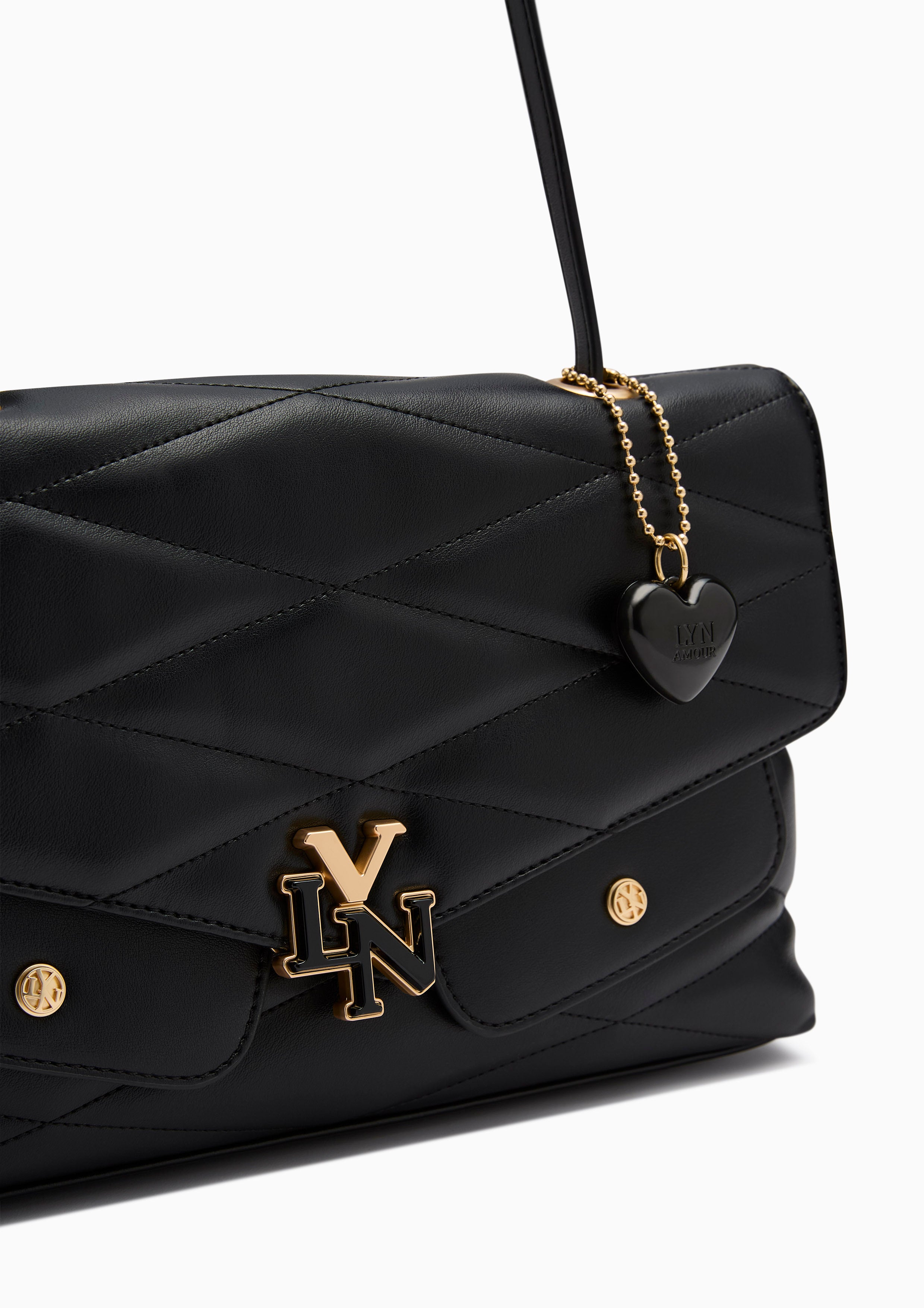 Arana M Shoulder Bag Black