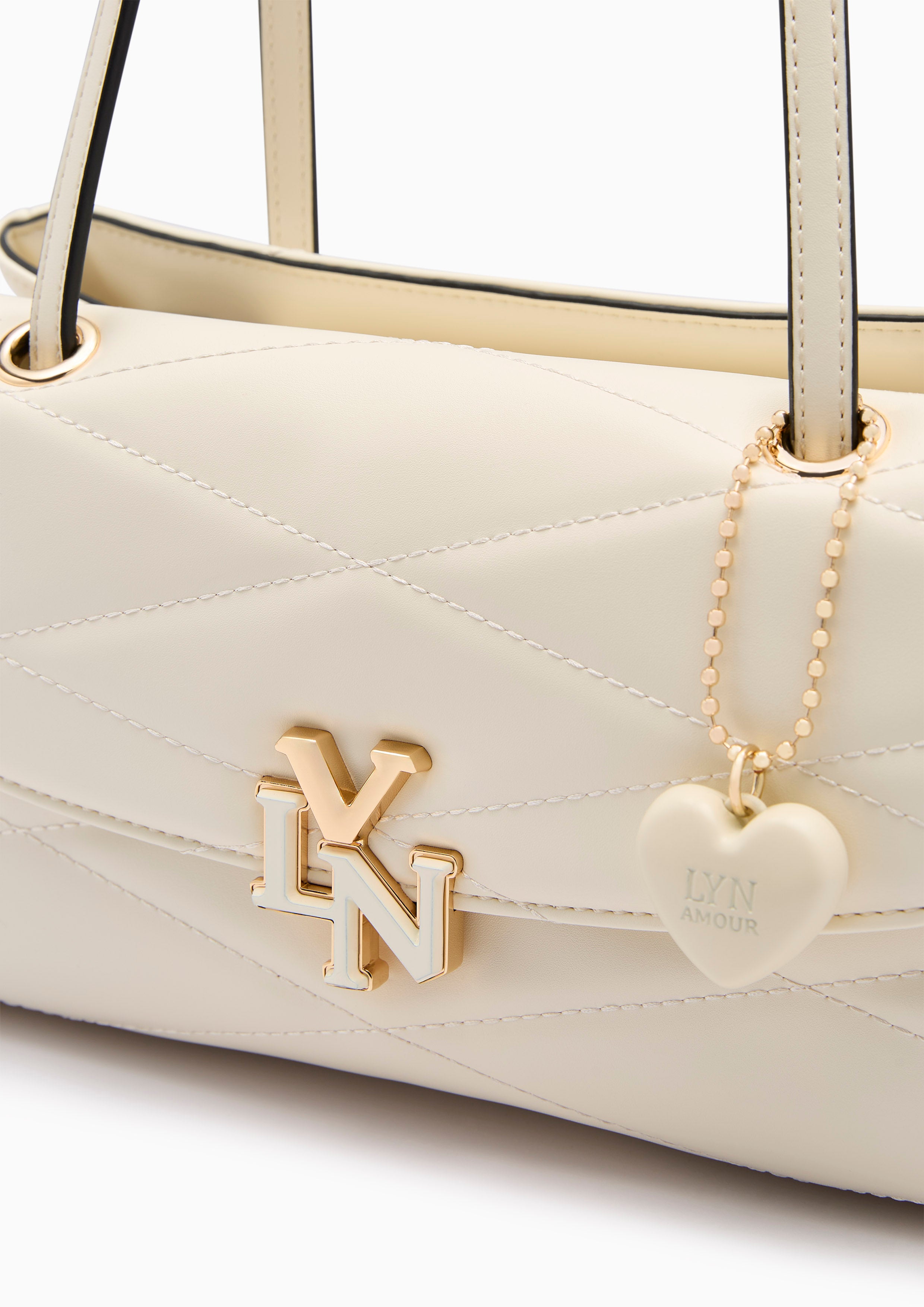 Tuscana M Shoulder Bag Ivory