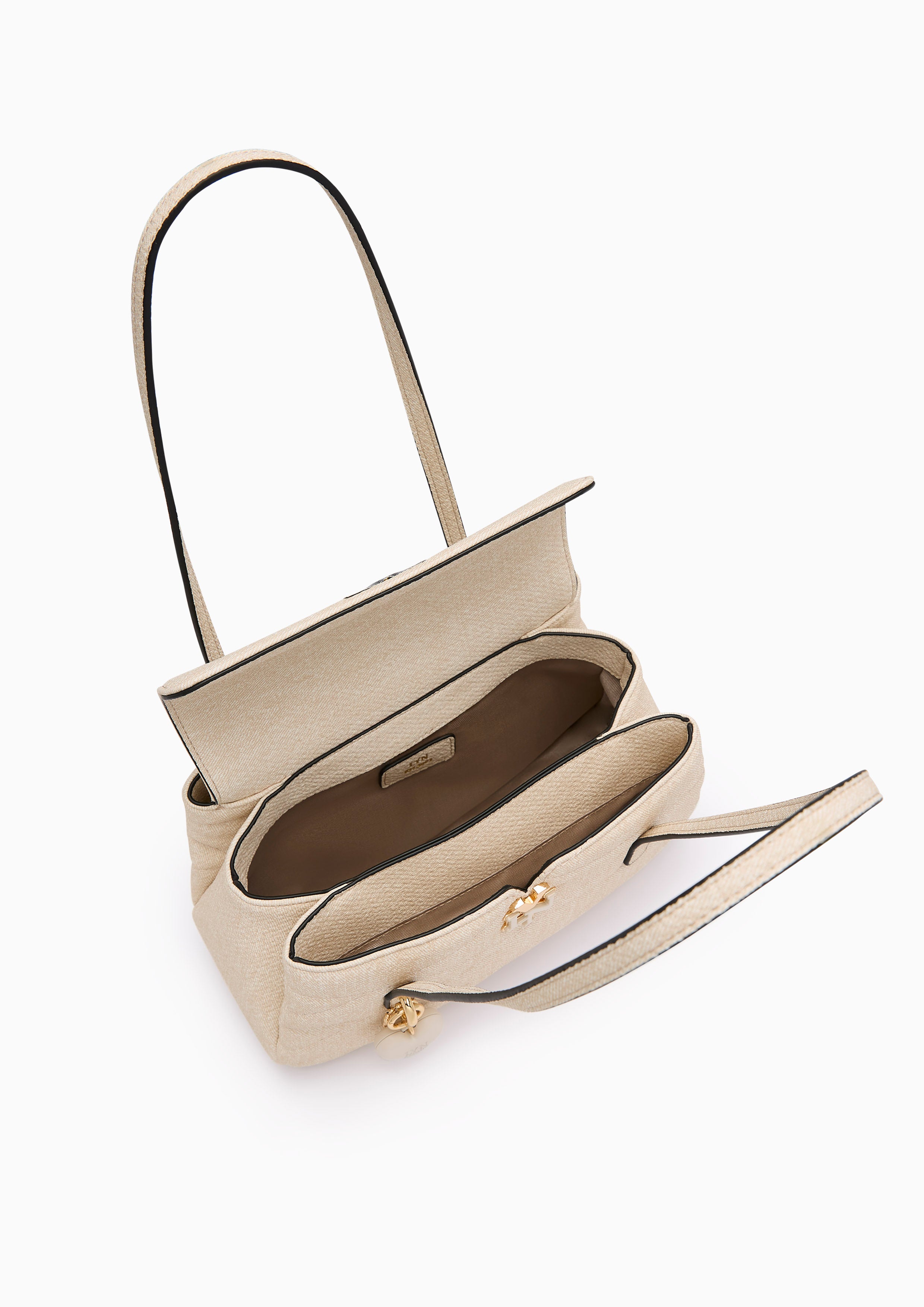 Tuscana S Shoulder Bag Beige
