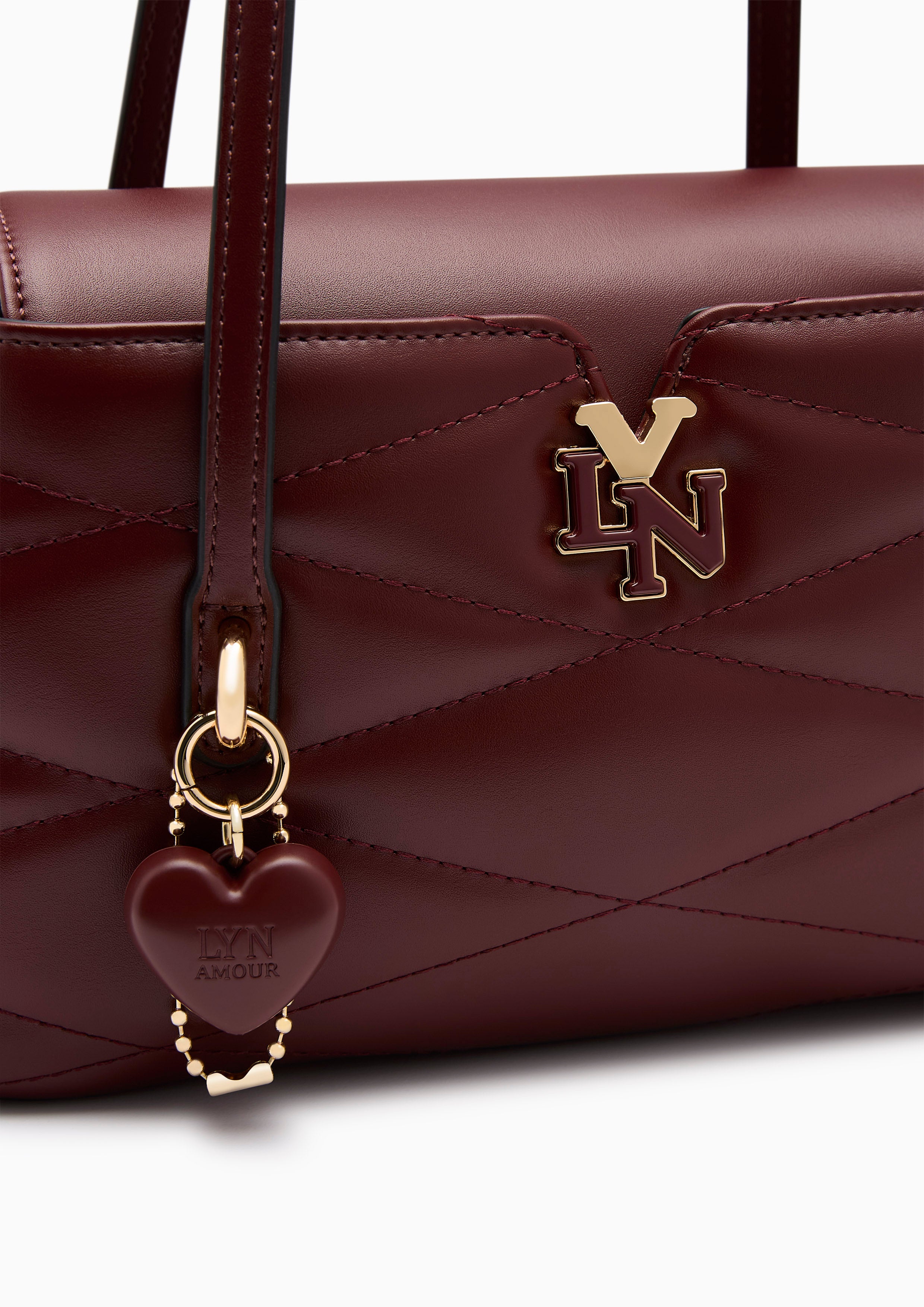 Tuscana S Shoulder Bag Dark Red