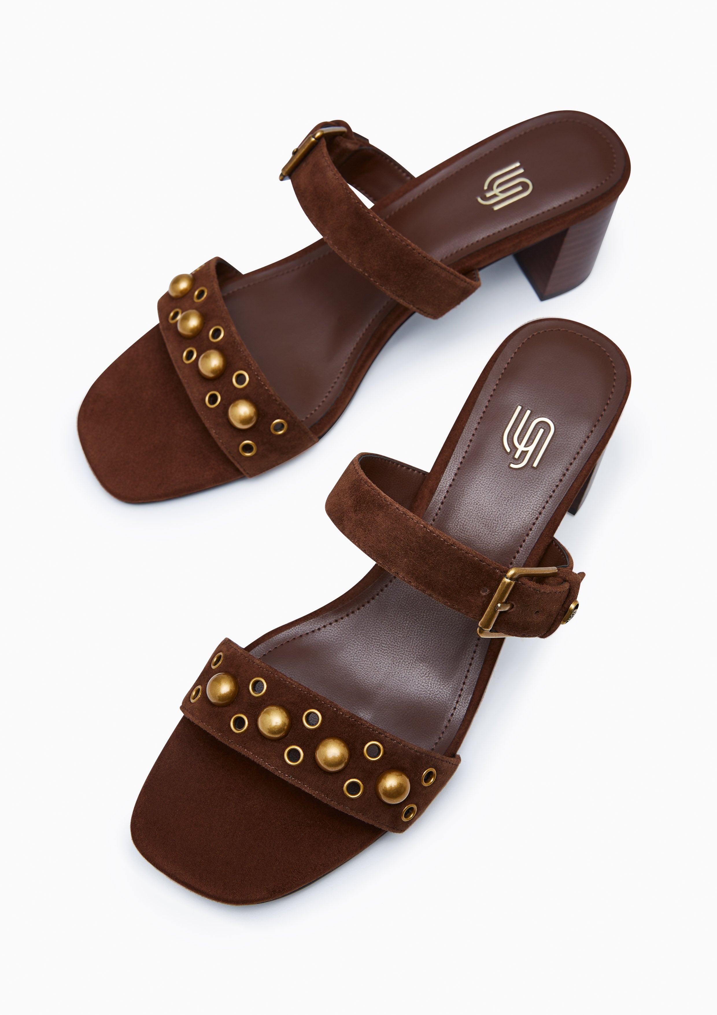 Laraya Infinite Heel Sandal Brown