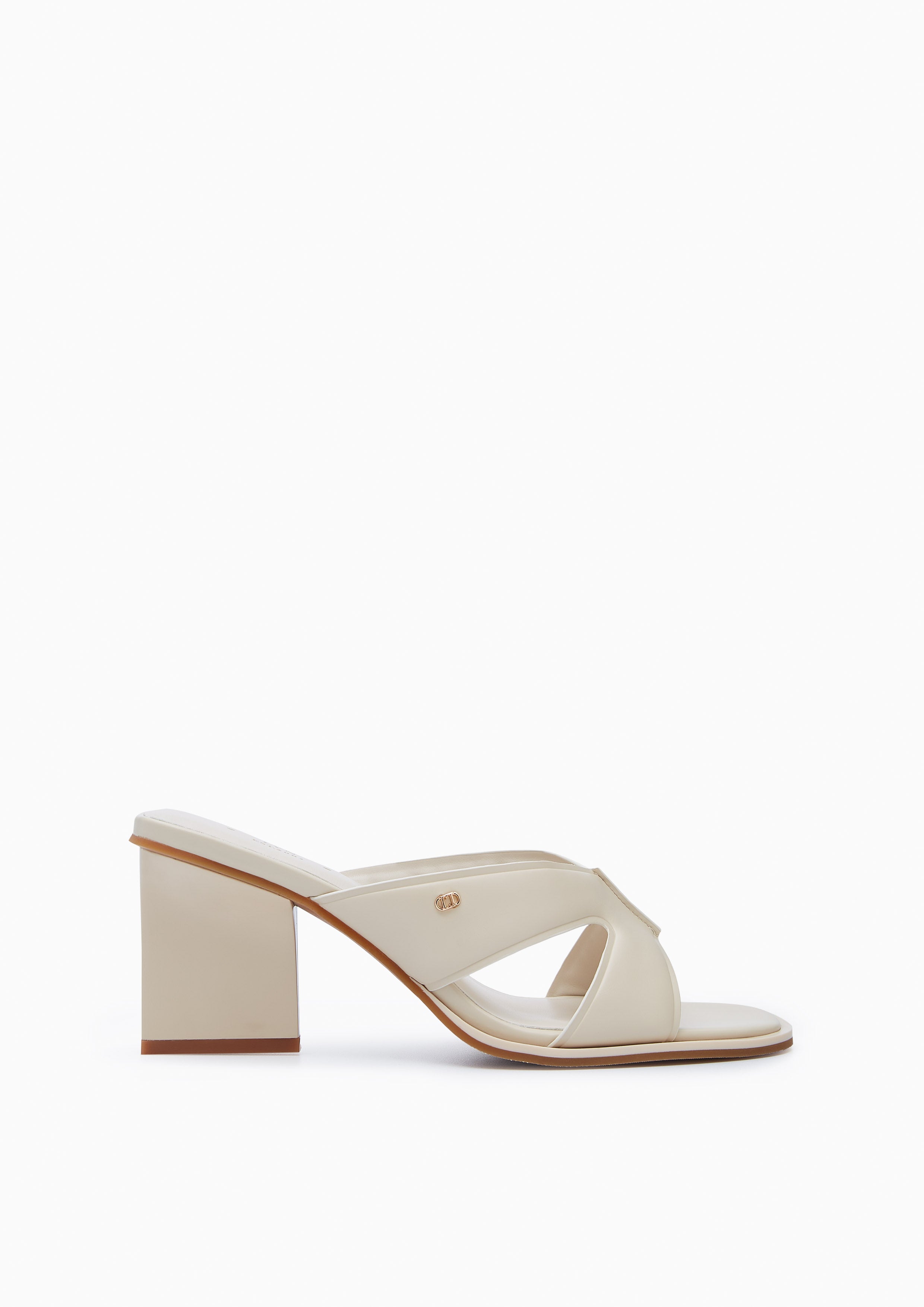Mackenzie Heel Sandal Ivory