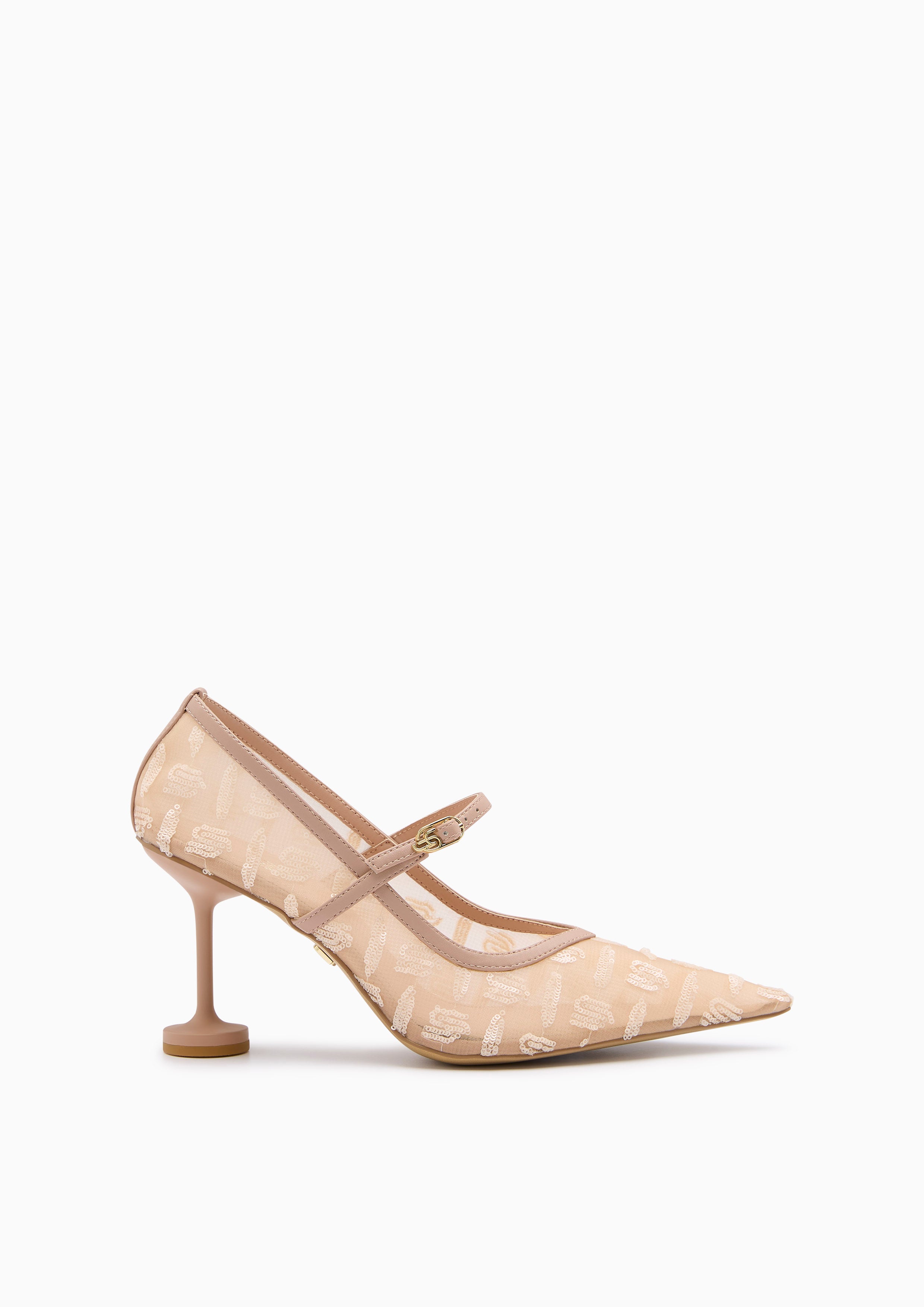 Nina Infinite Mary Jane Pumps Nude