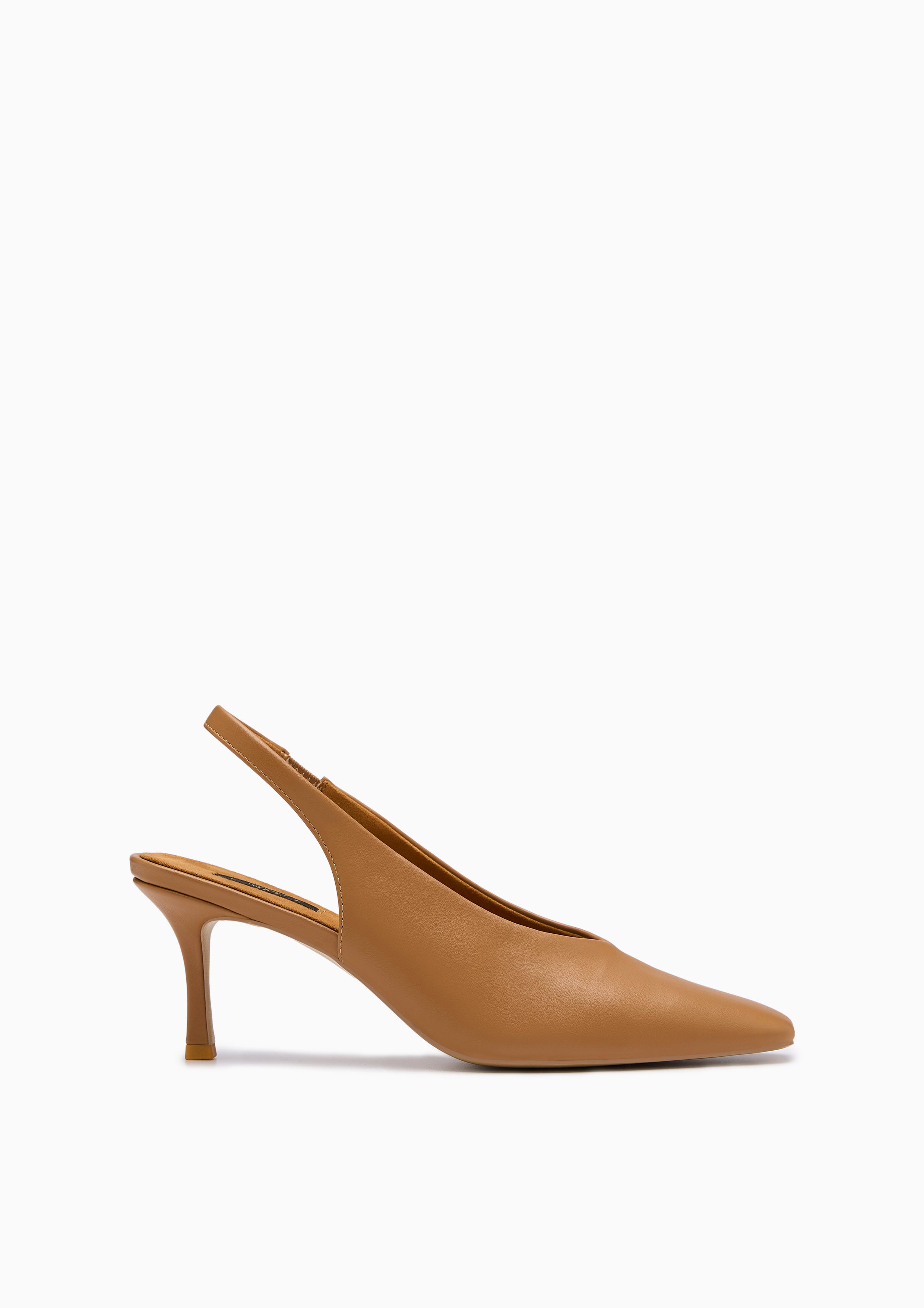 Sandie Slingback Heel Brown