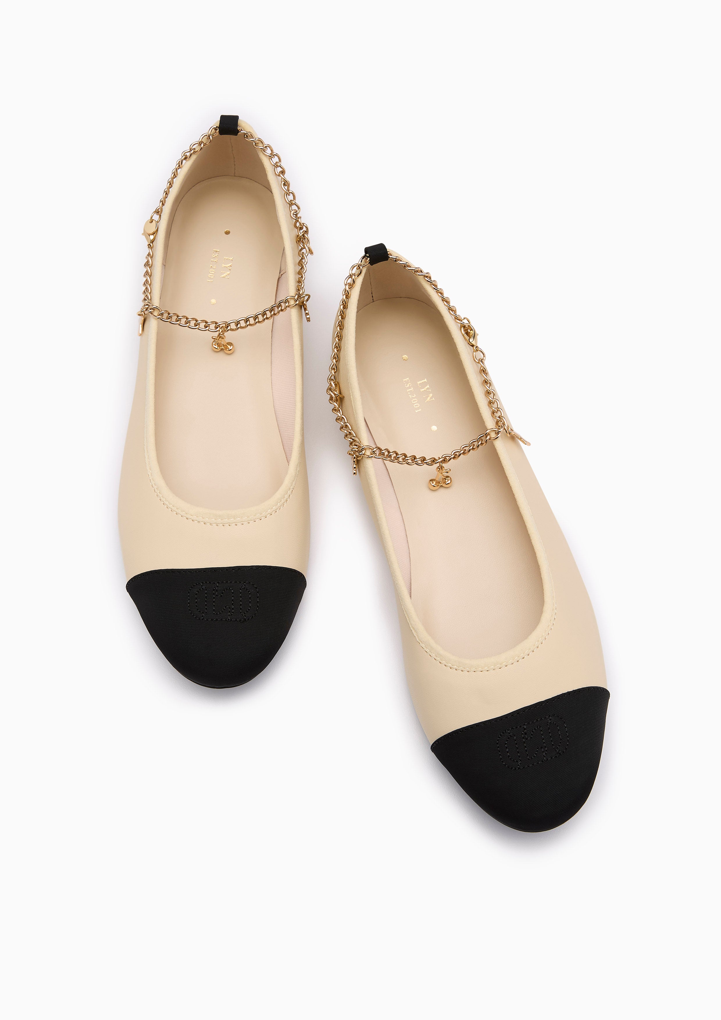 Izzy Flat Ballerina Beige