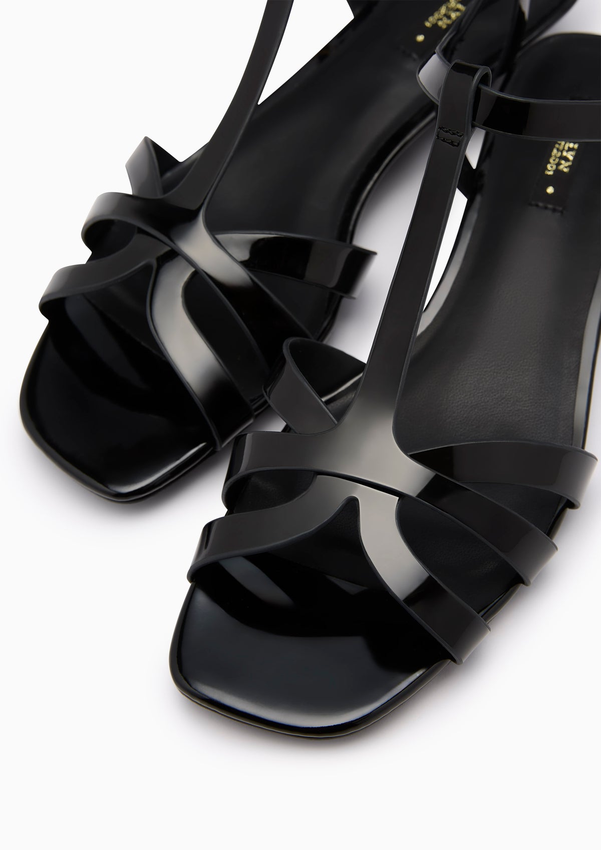 Sabella Low Heel Sandals Black