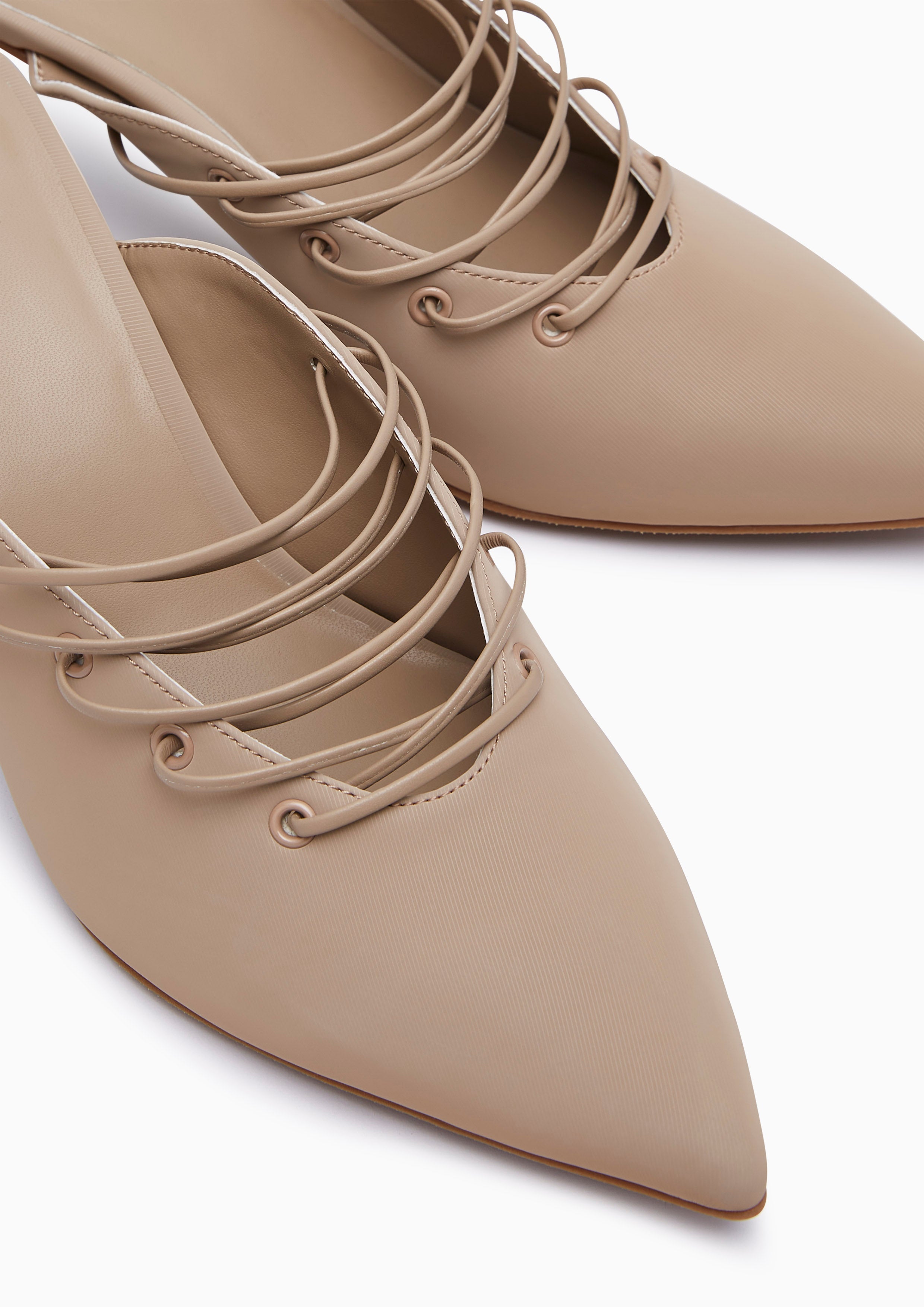 Caila Heel Sandal Brown