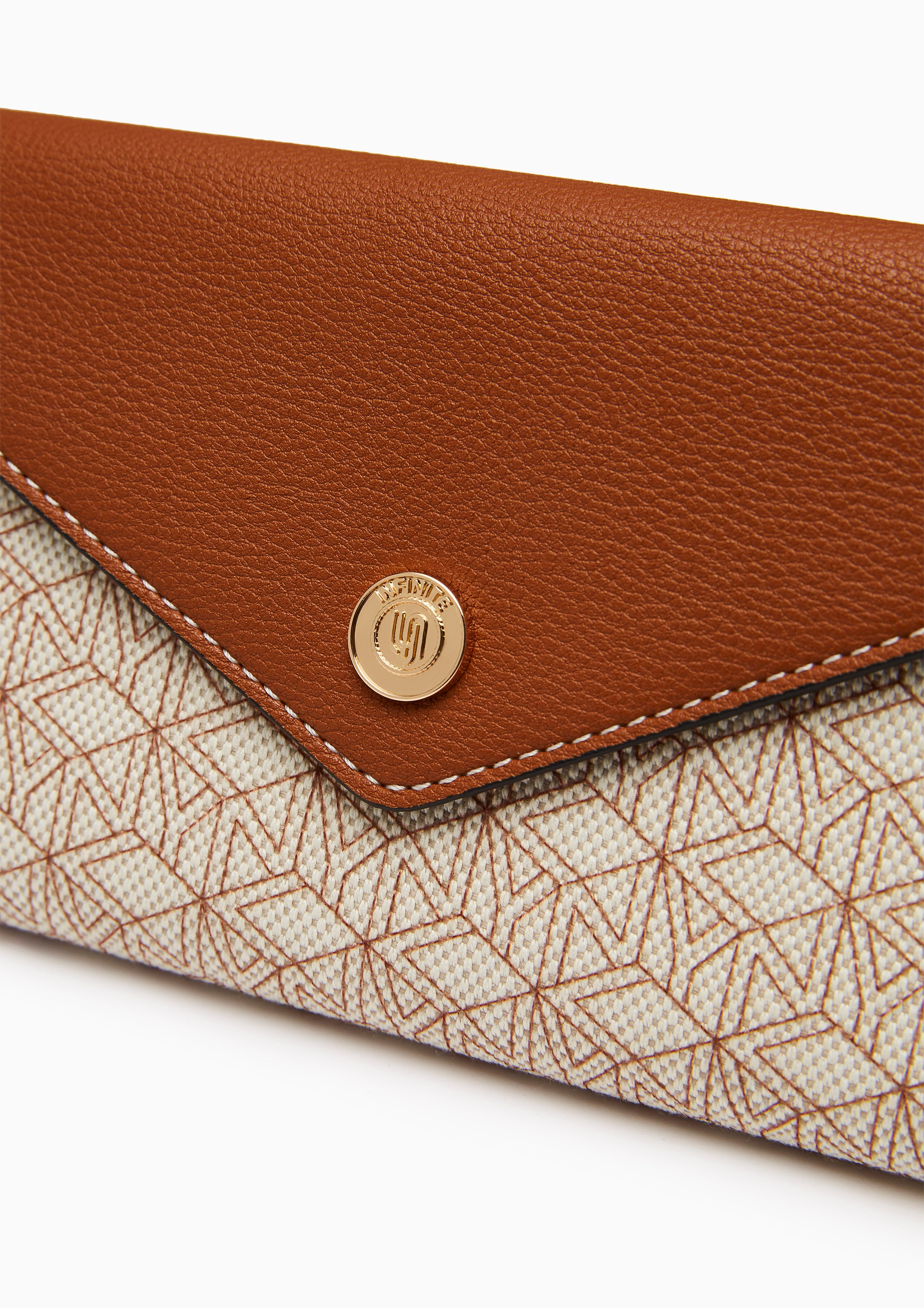Bridget Infinite Long Wallet Tan