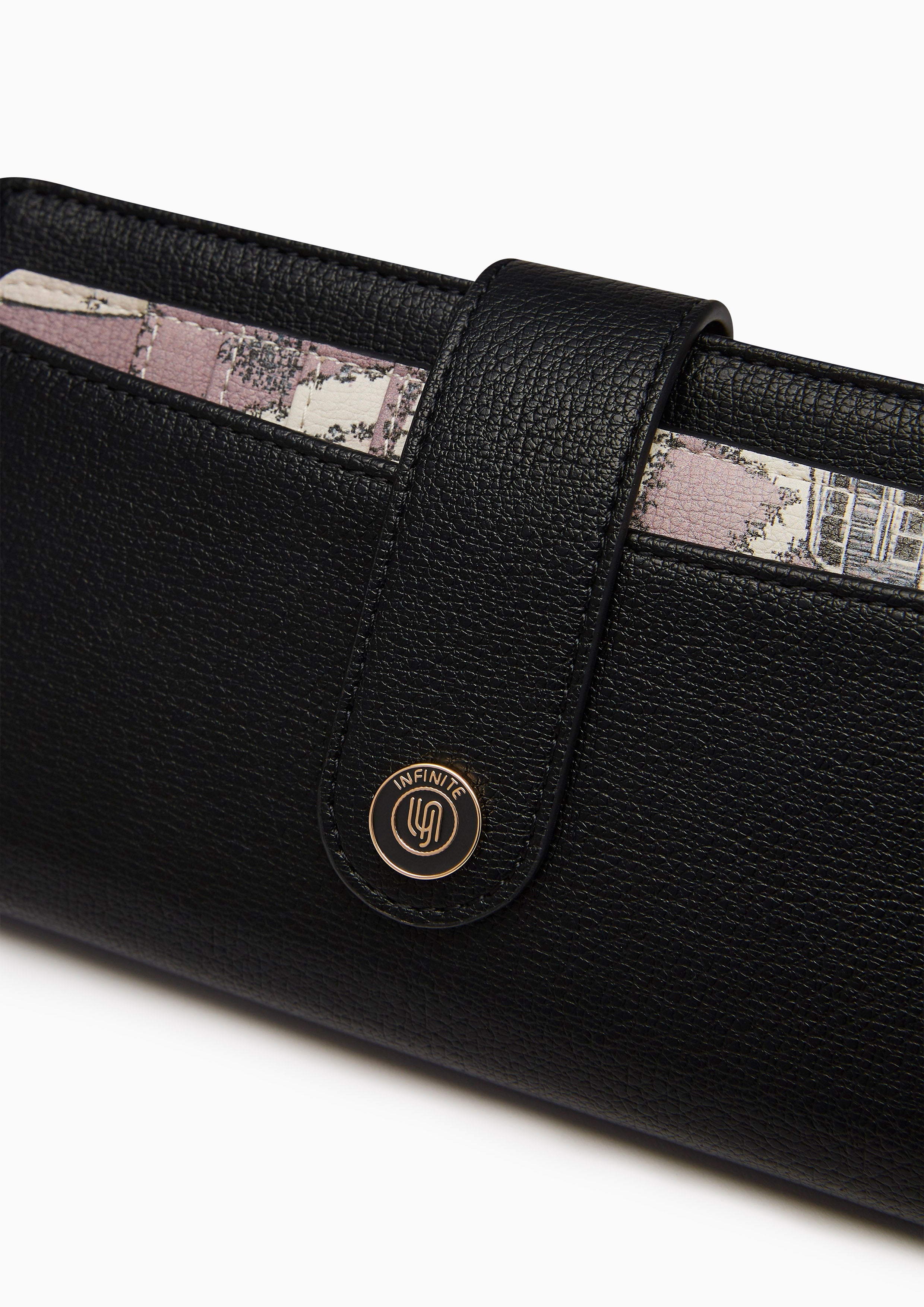 Zuri Infinite Long Wallet Black