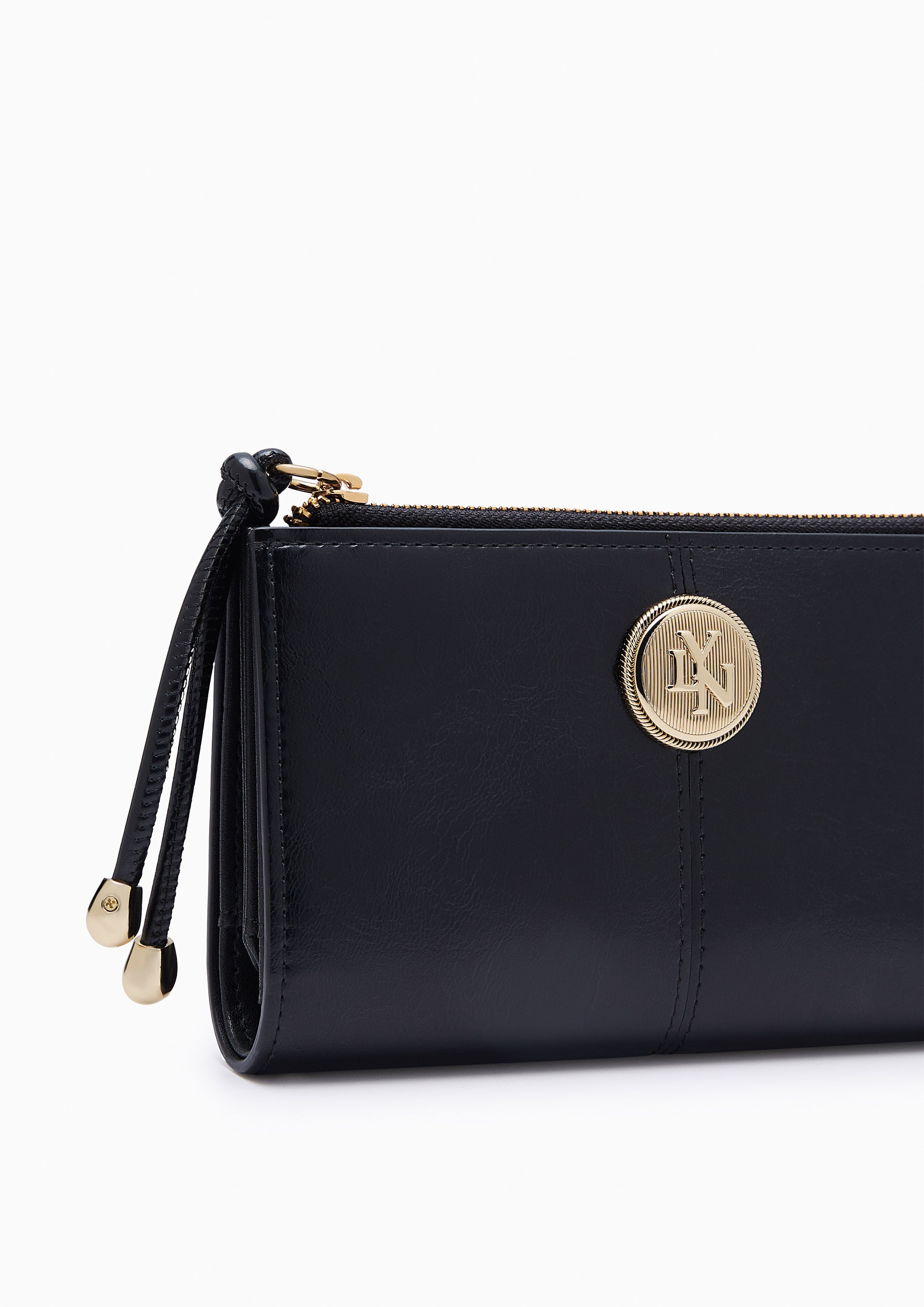 Benson Semi Wallet Black
