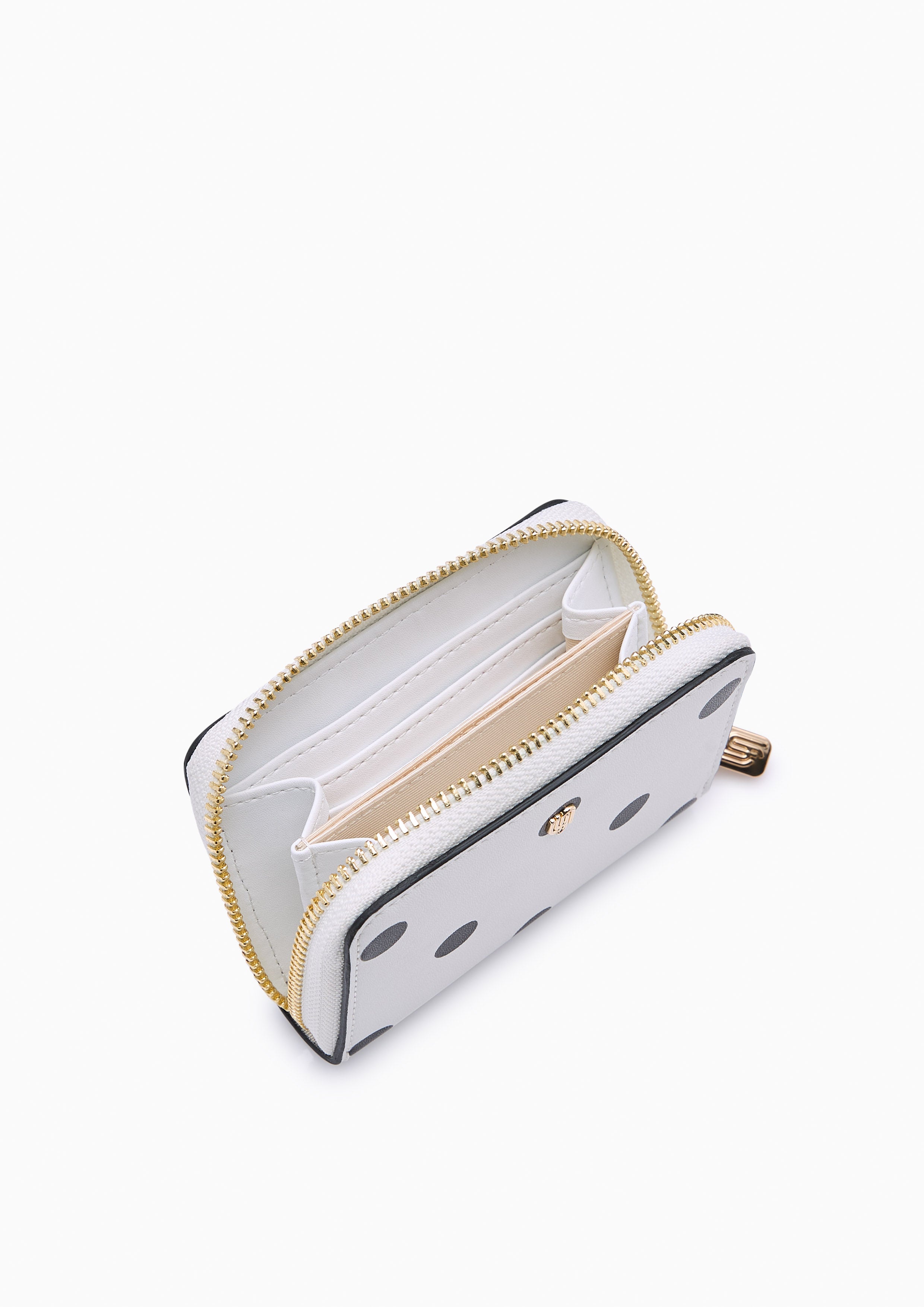 Abeny Short Wallet White
