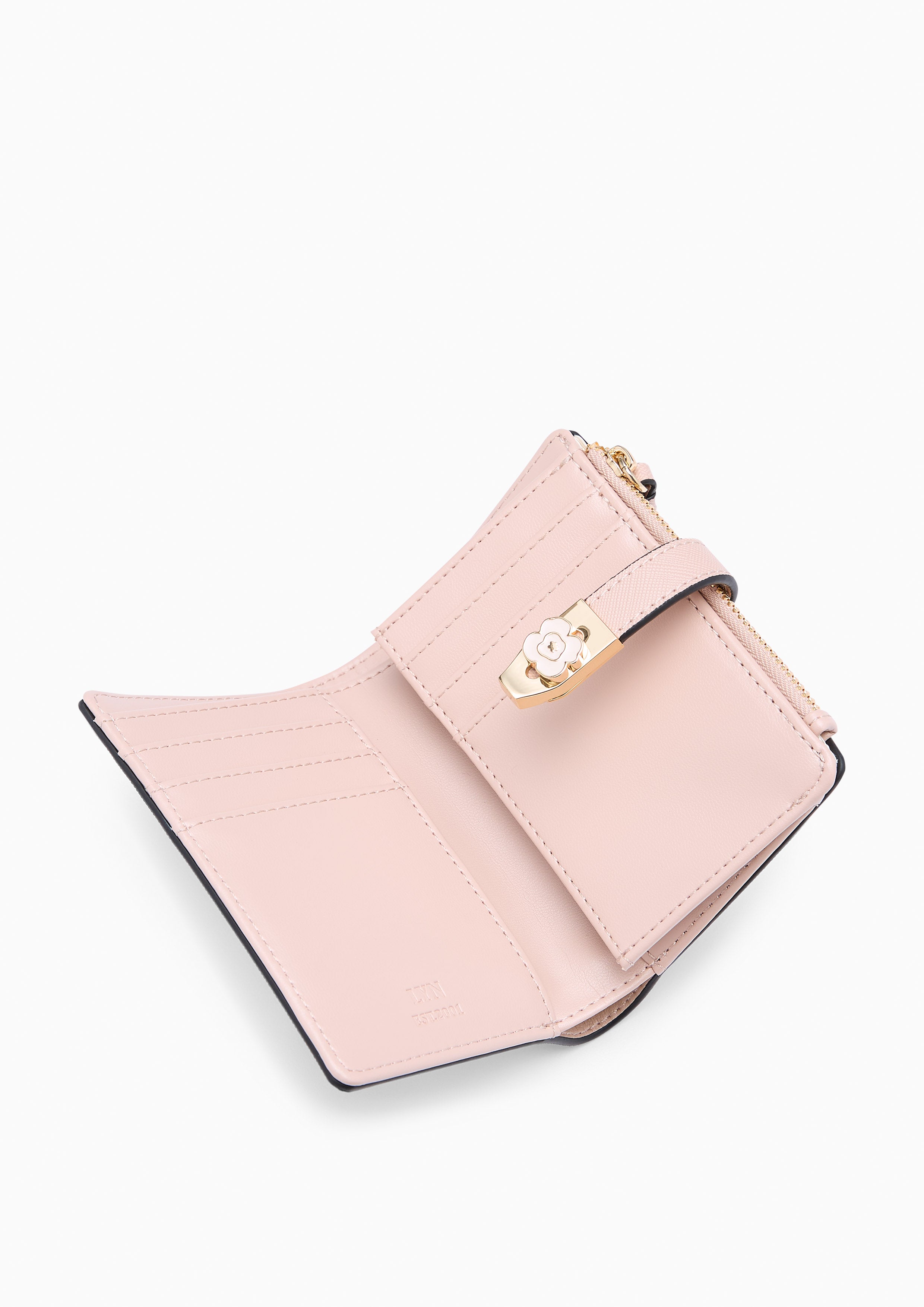 Poppy Card Short Wallet Nude