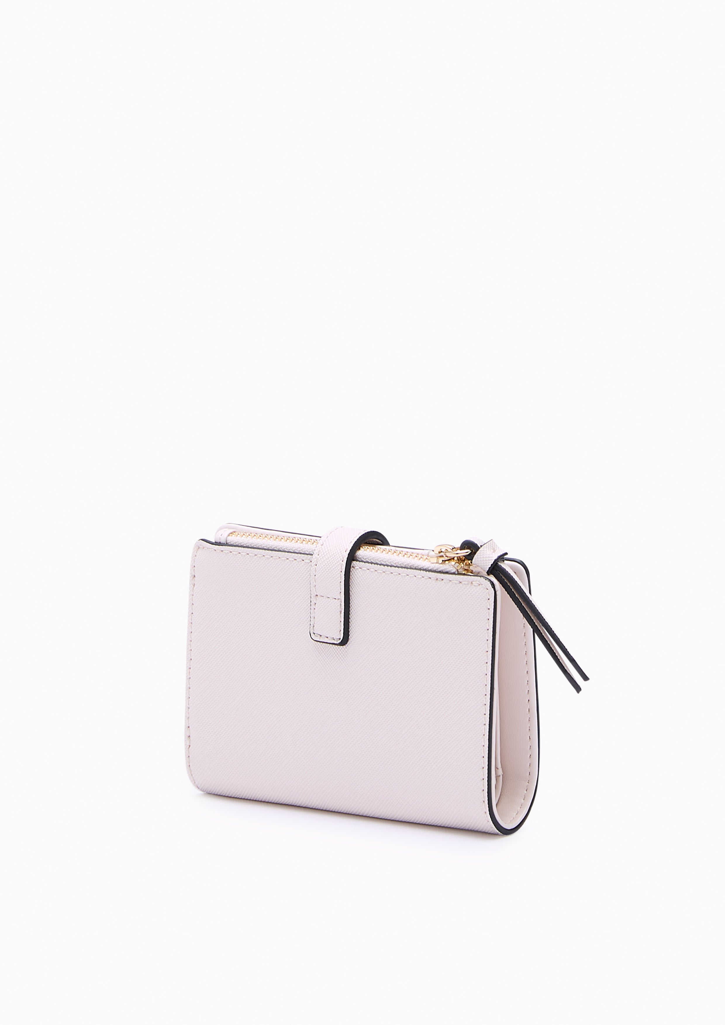 Poppy Card Short Wallet Ivory