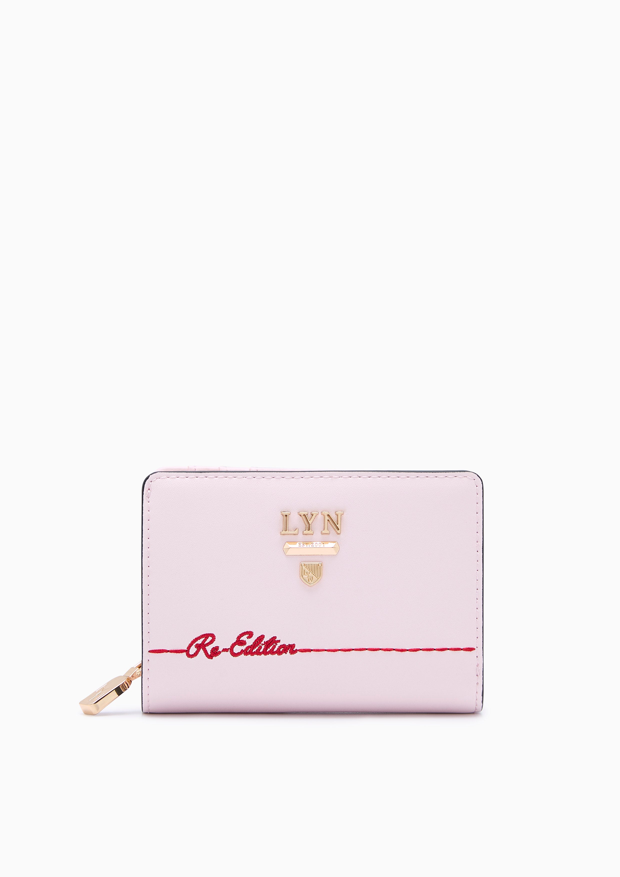 Re-Edit Lynna Short Wallet Light Pink