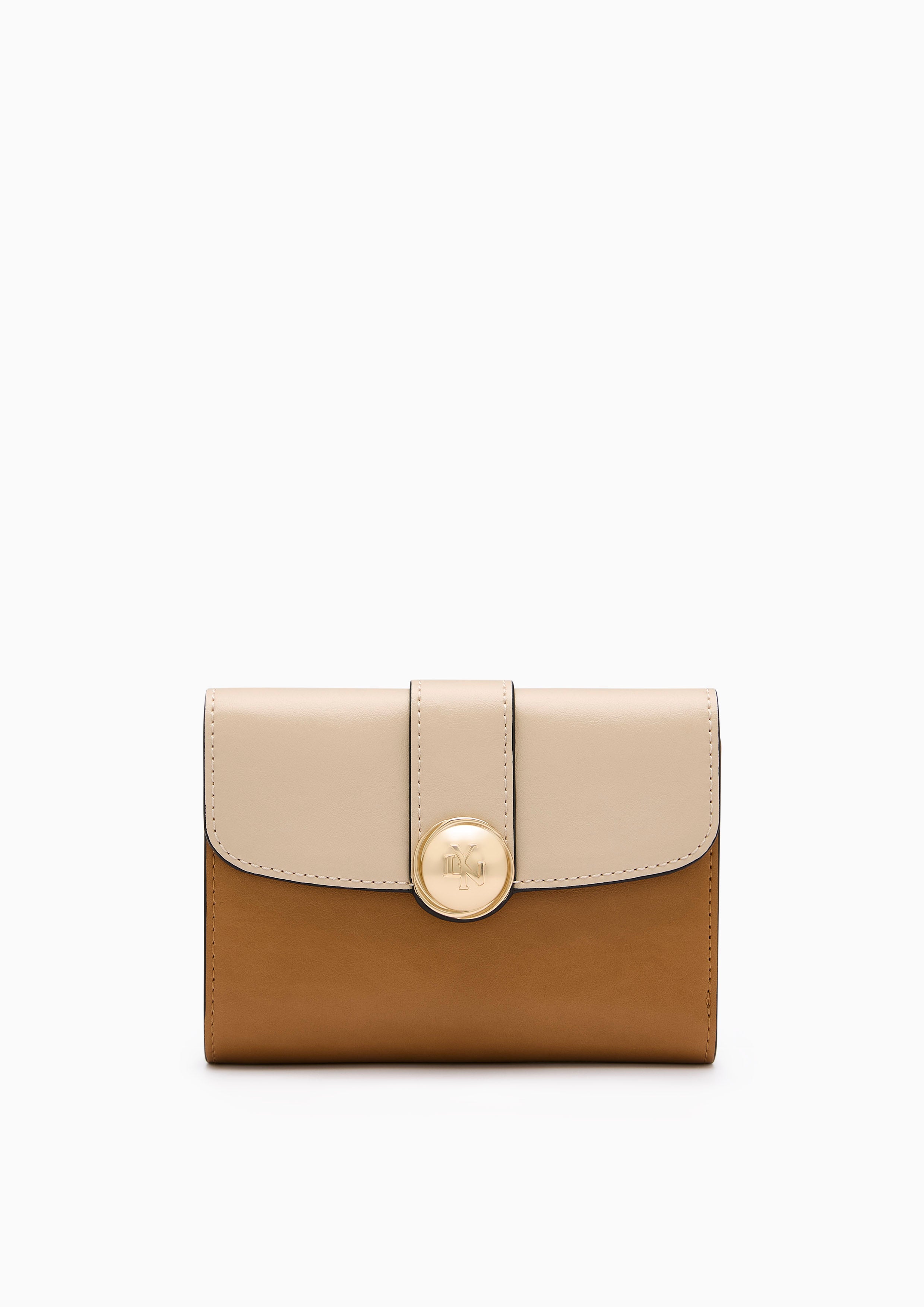Altar Flap Semi Wallet Brown