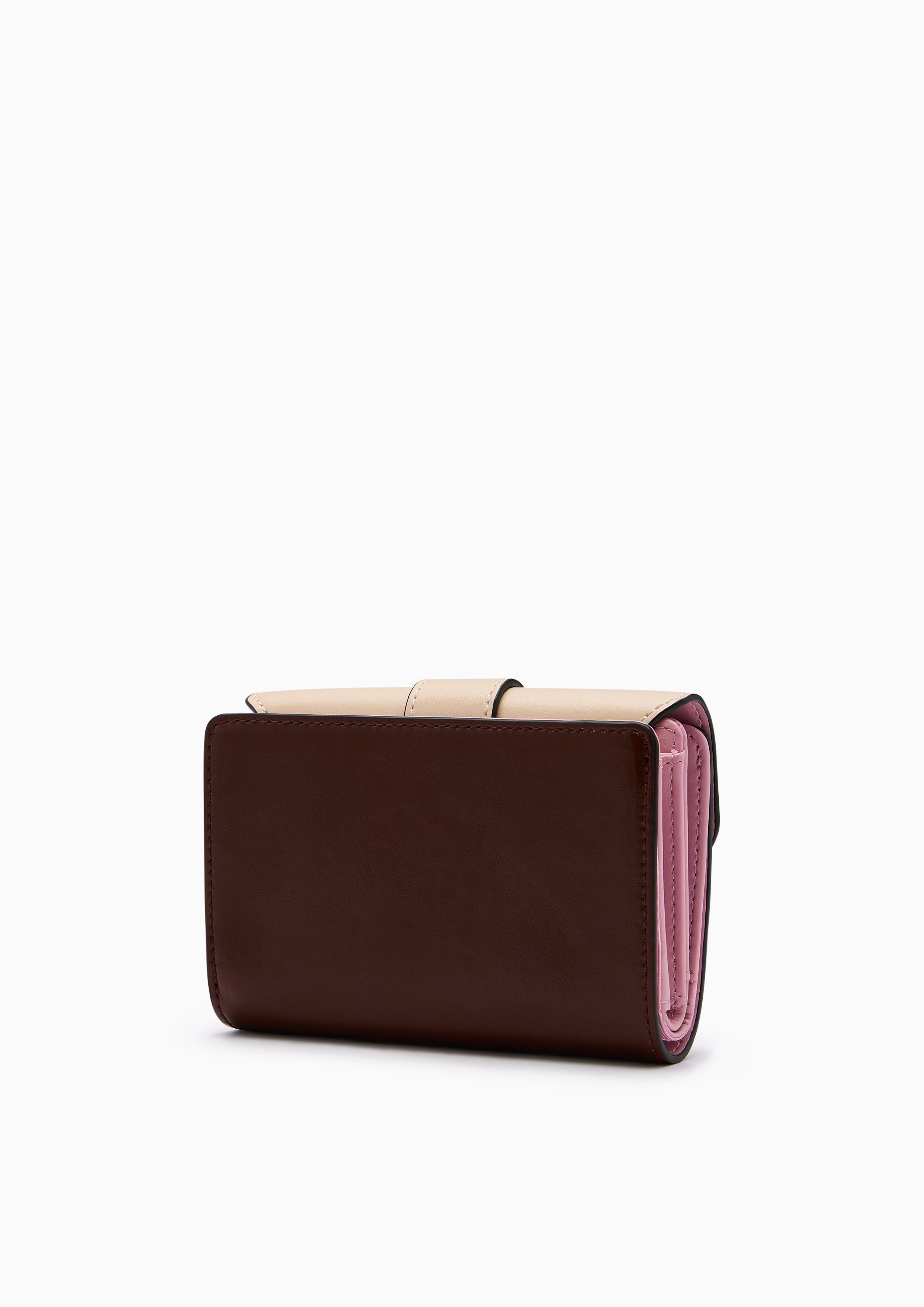 Altar Flap Semi Wallet Dark Red