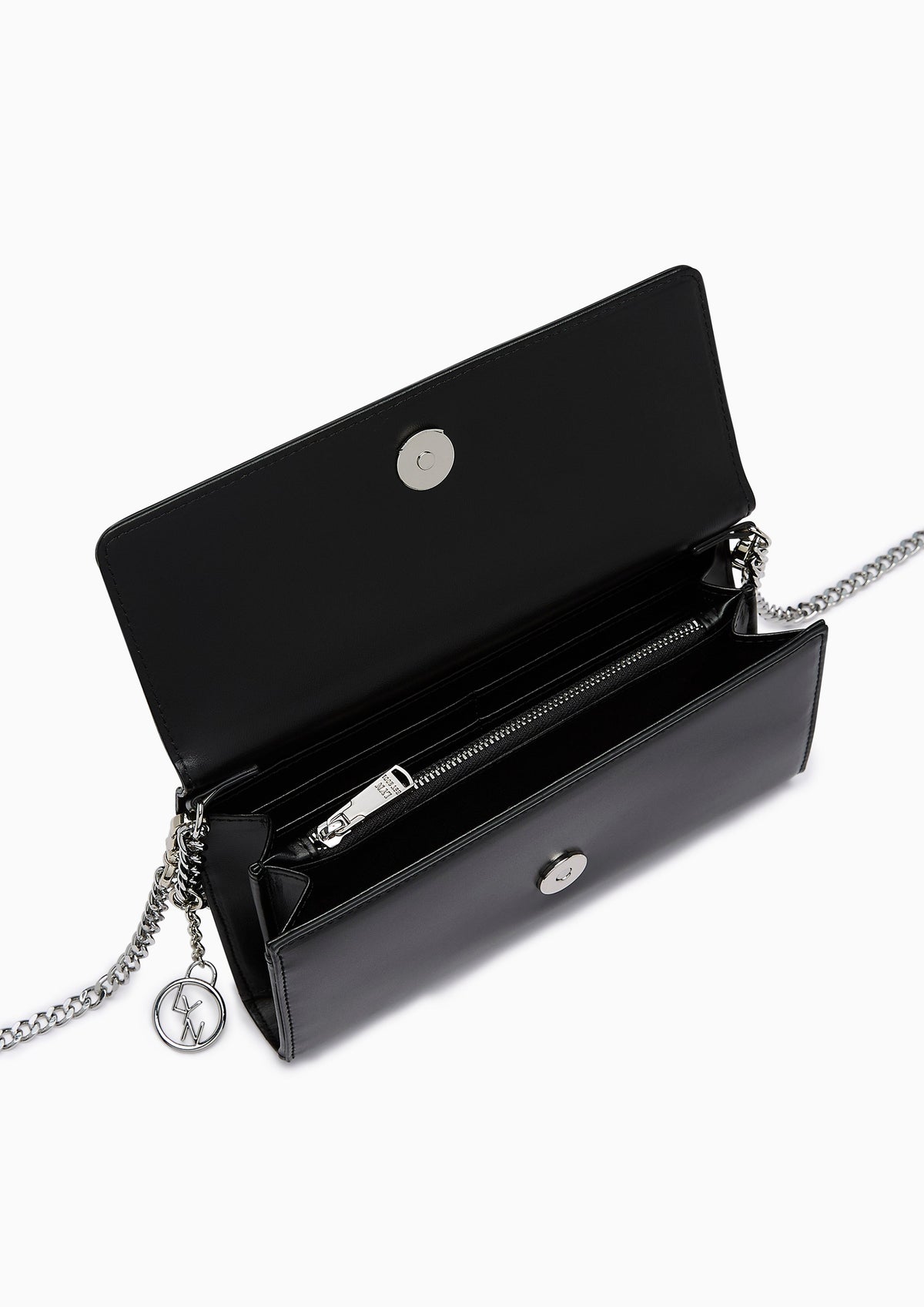Jagger Long Wallet On Chain Black