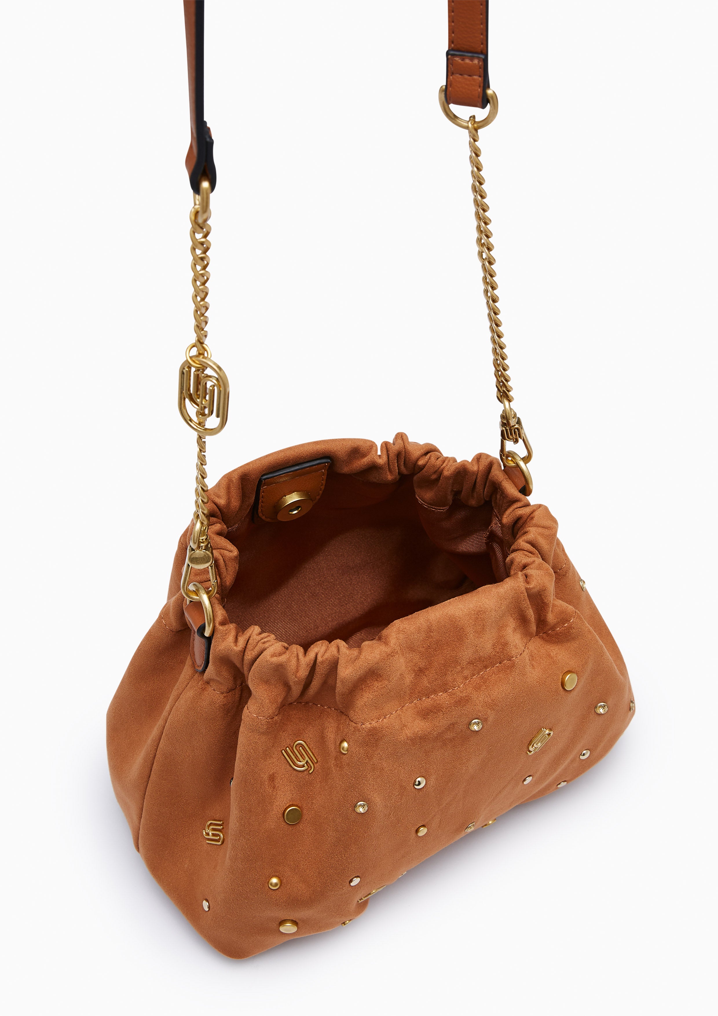 Mocha Infinite Bucket Bag Beige