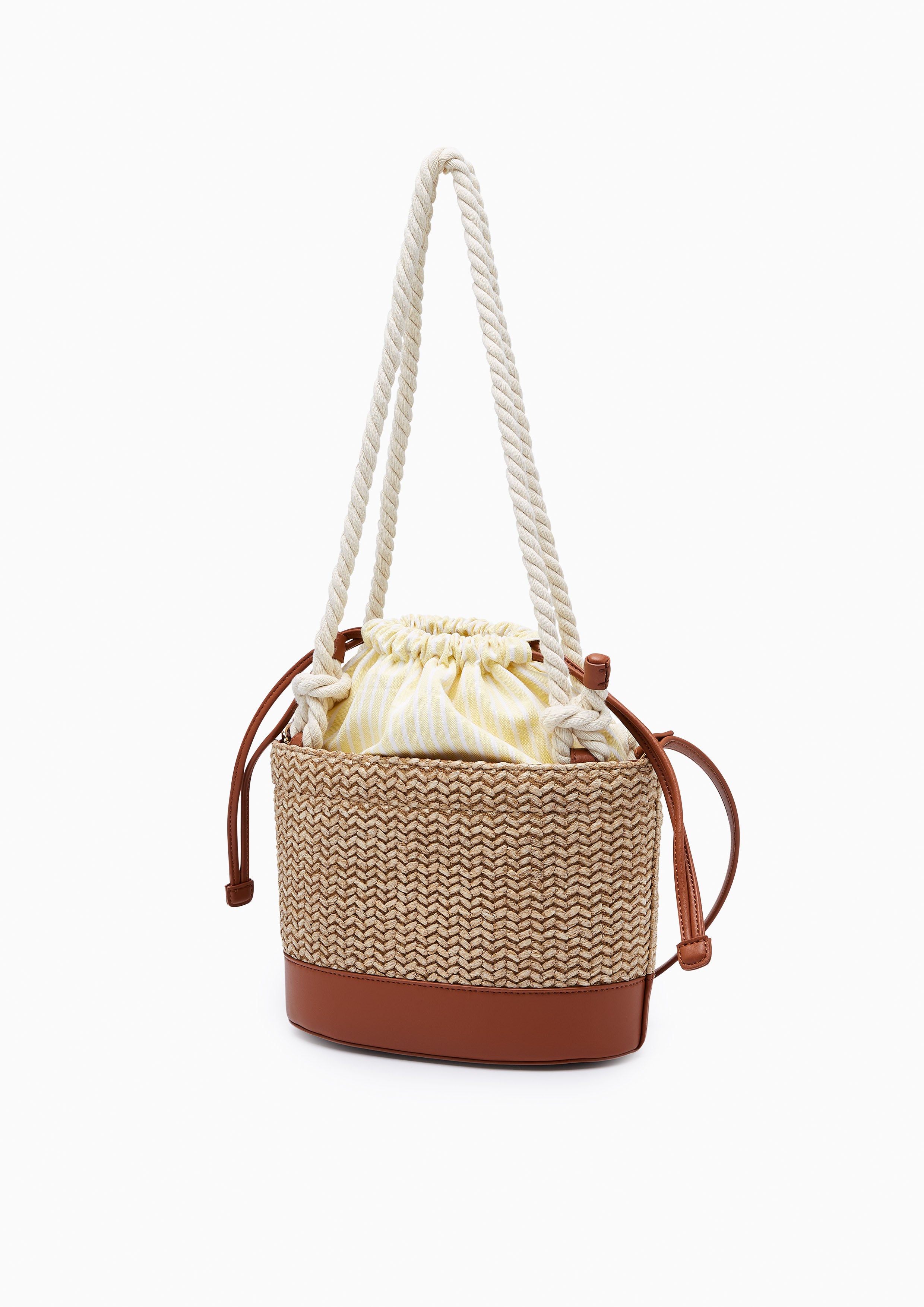 Ta-Ke Bucket Bag Brown