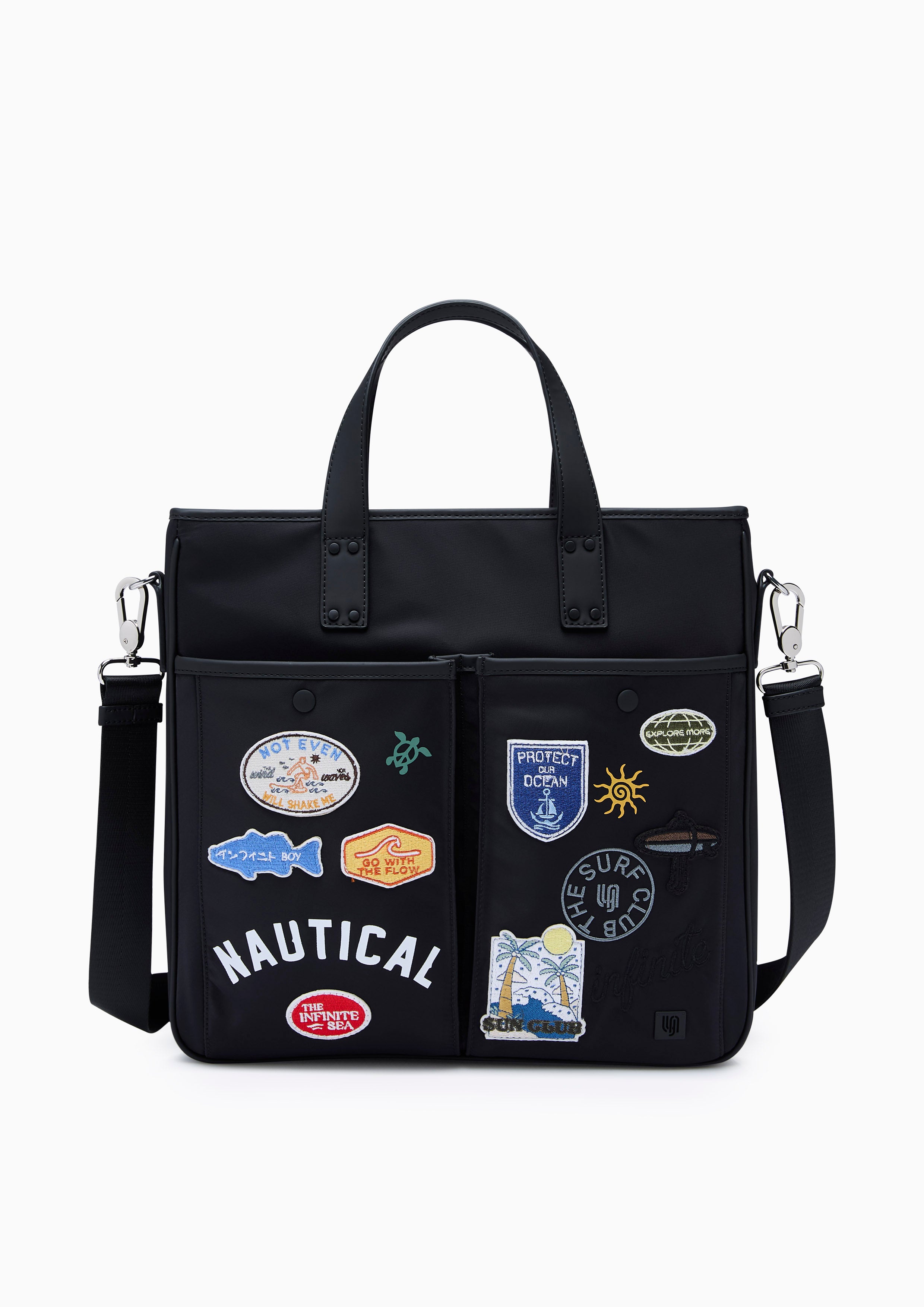 Breeze Infinite M Tote Bag Black