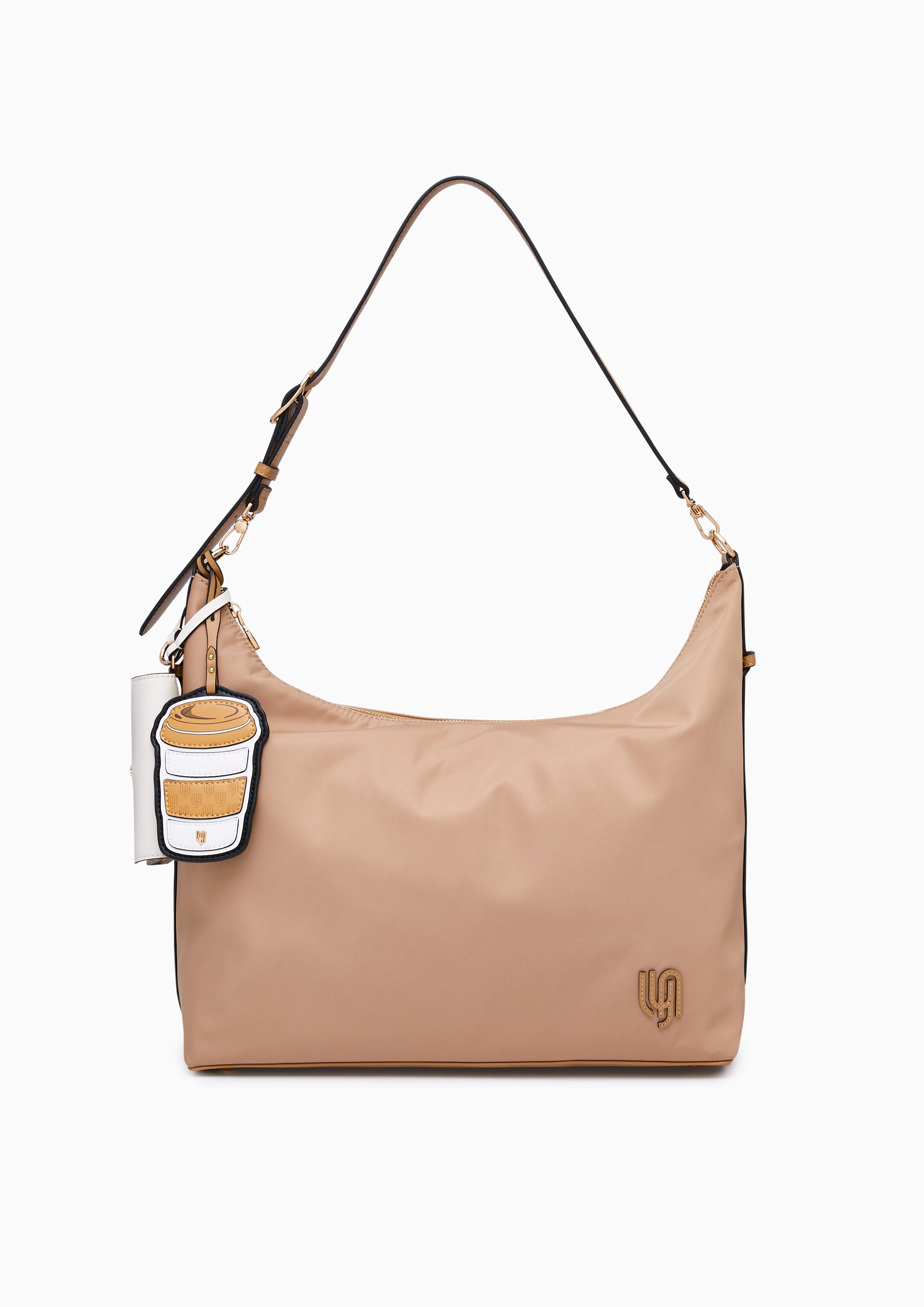 Bistro Infinite Hobo Bag Dark Beige