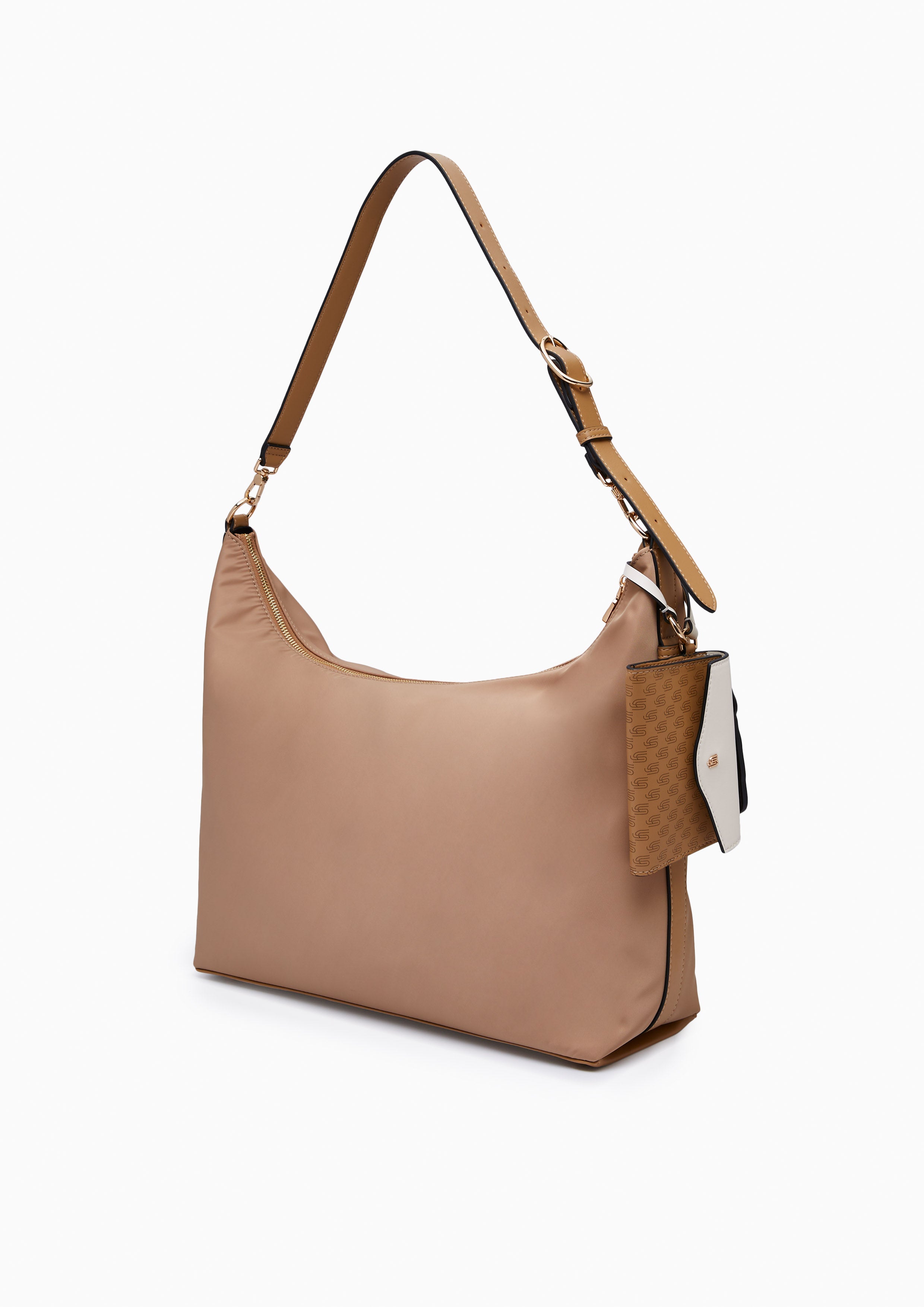 Bistro Infinite Hobo Bag Dark Beige