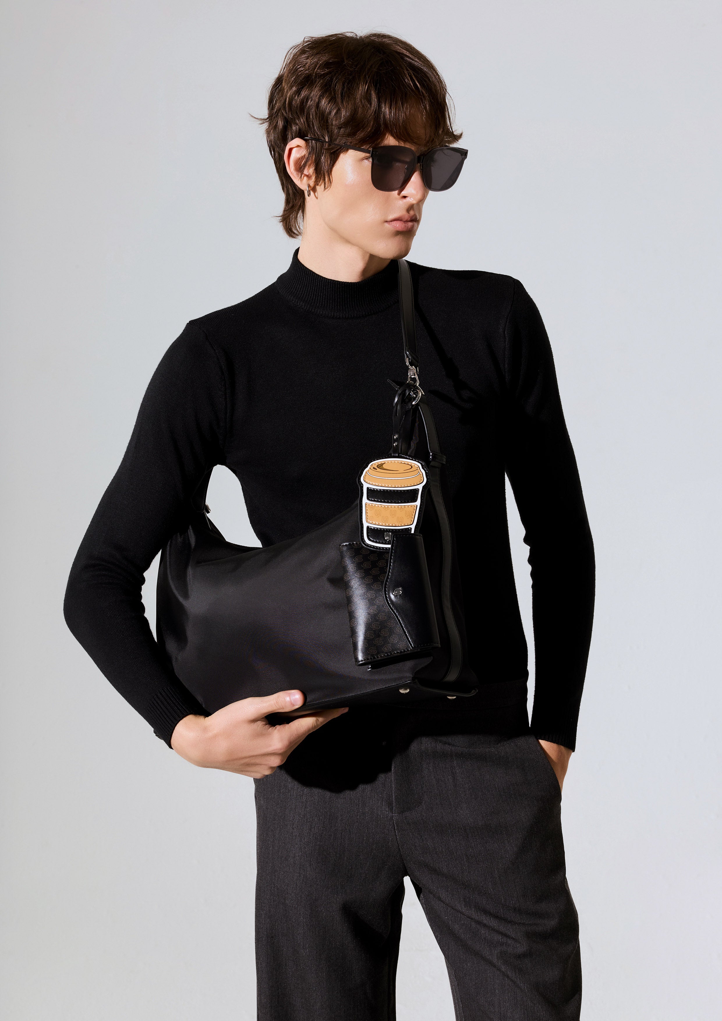 Bistro Infinite Hobo Bag Black