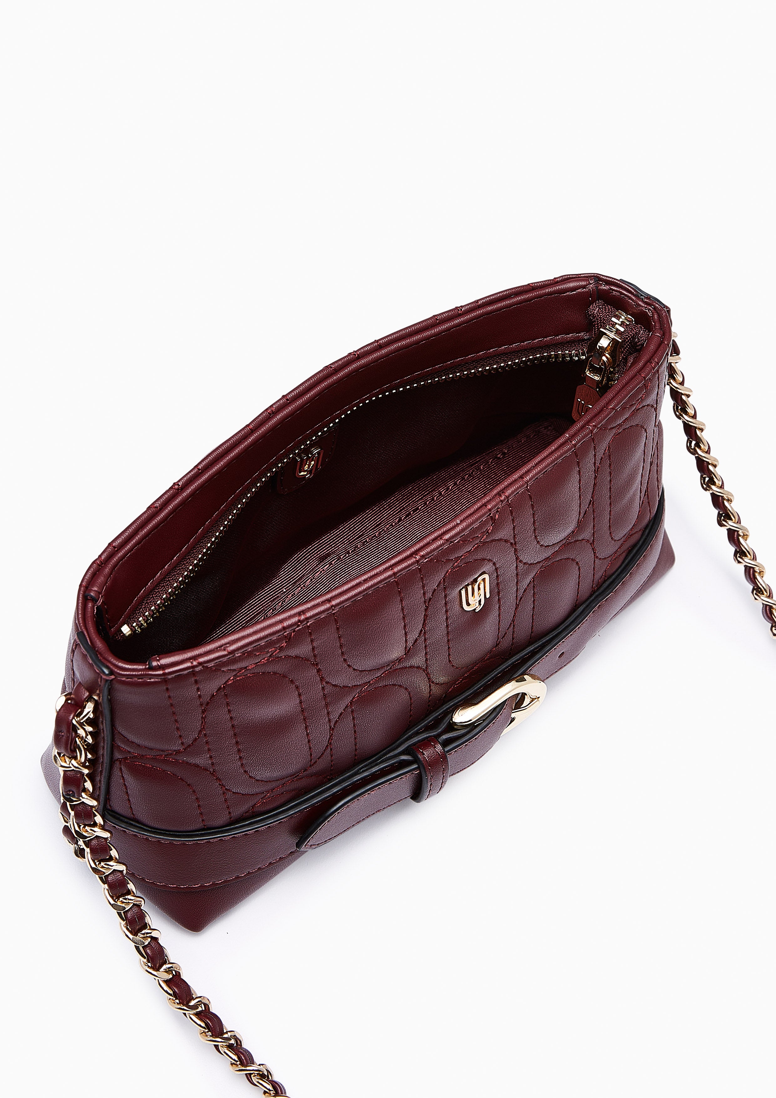 Osmo Infinite Mini Crossbody Bag Dark Red
