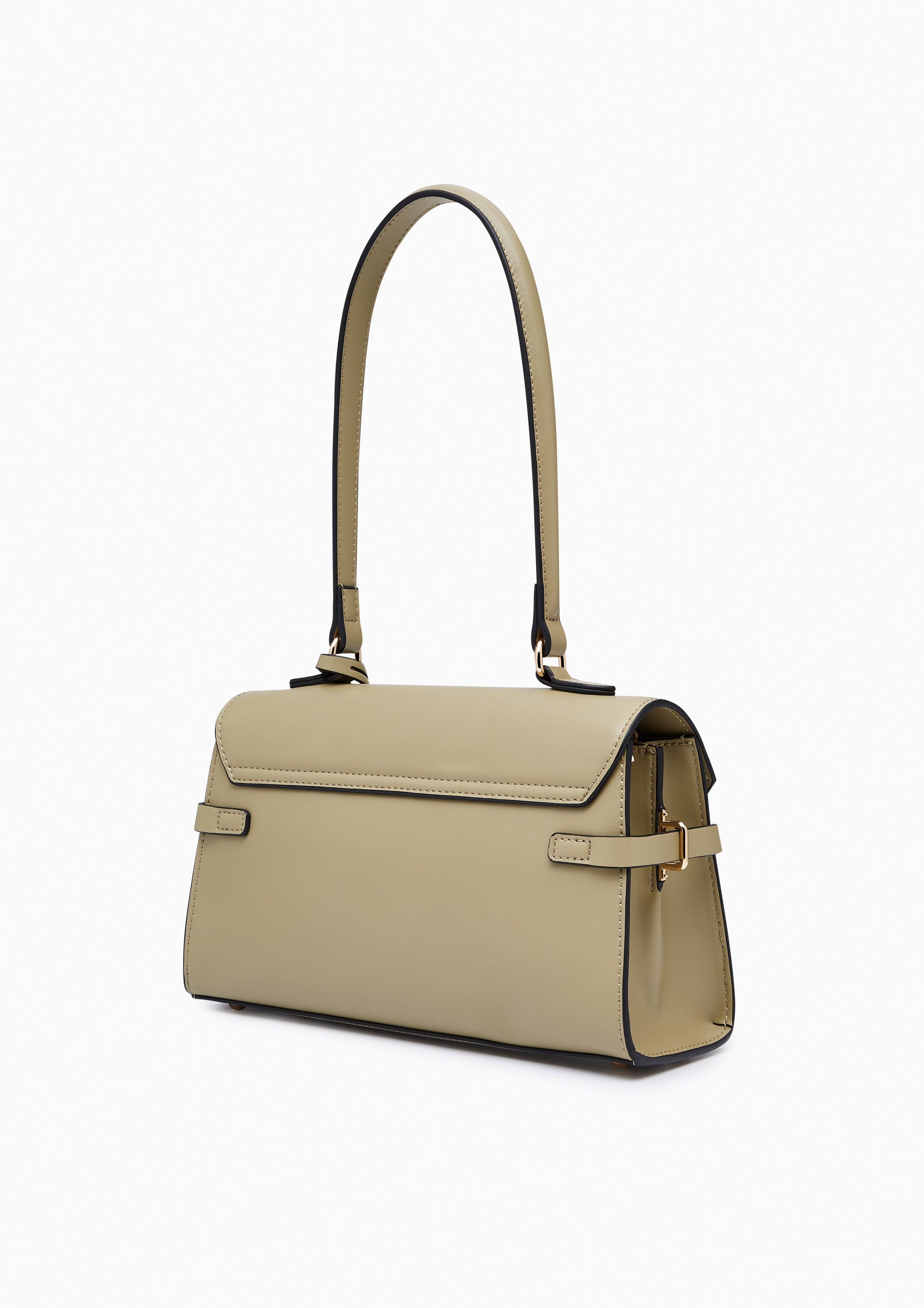 Fineness S Revision Top Handle Bag Green