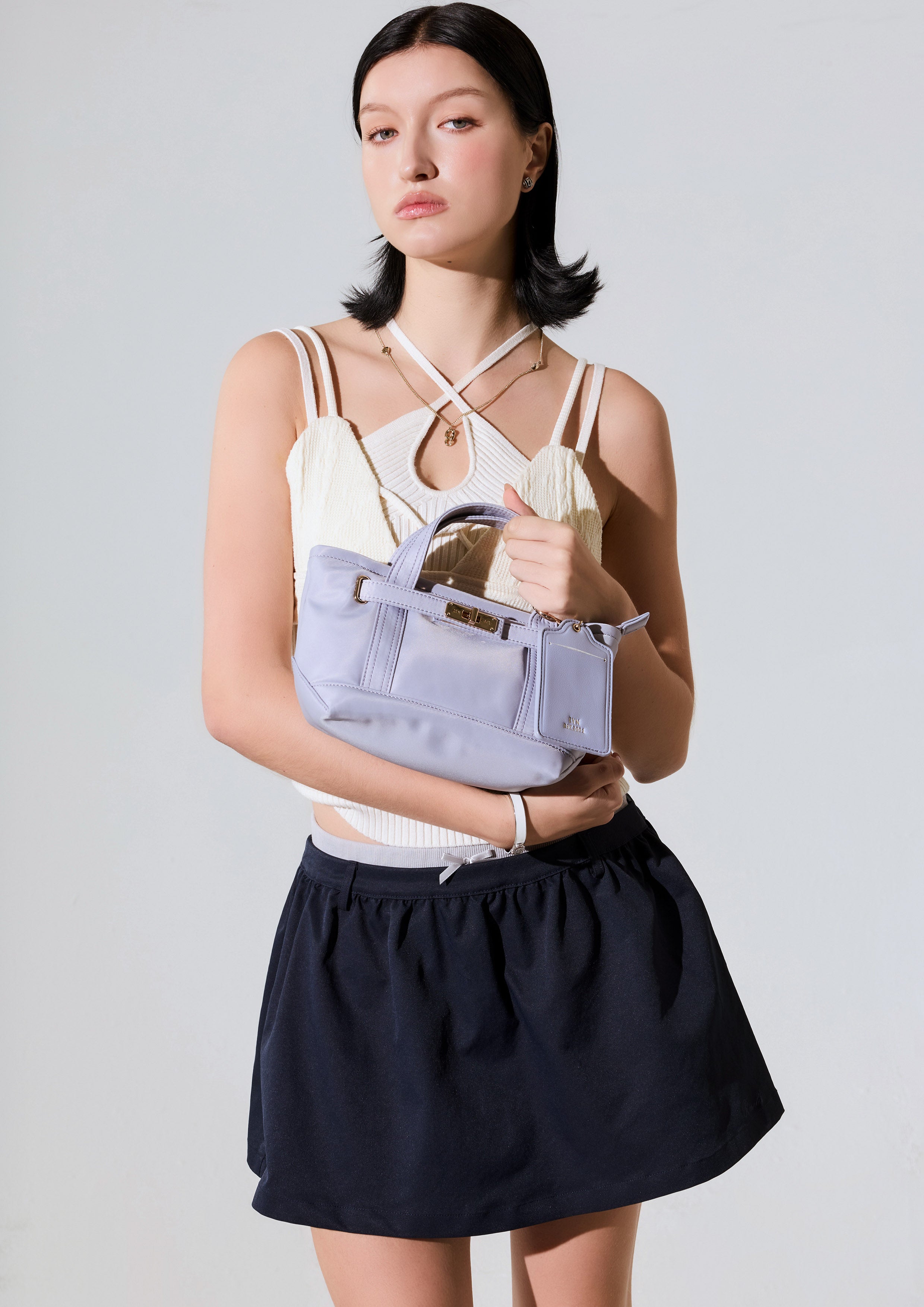 Balenca Crossbody Bag Purple