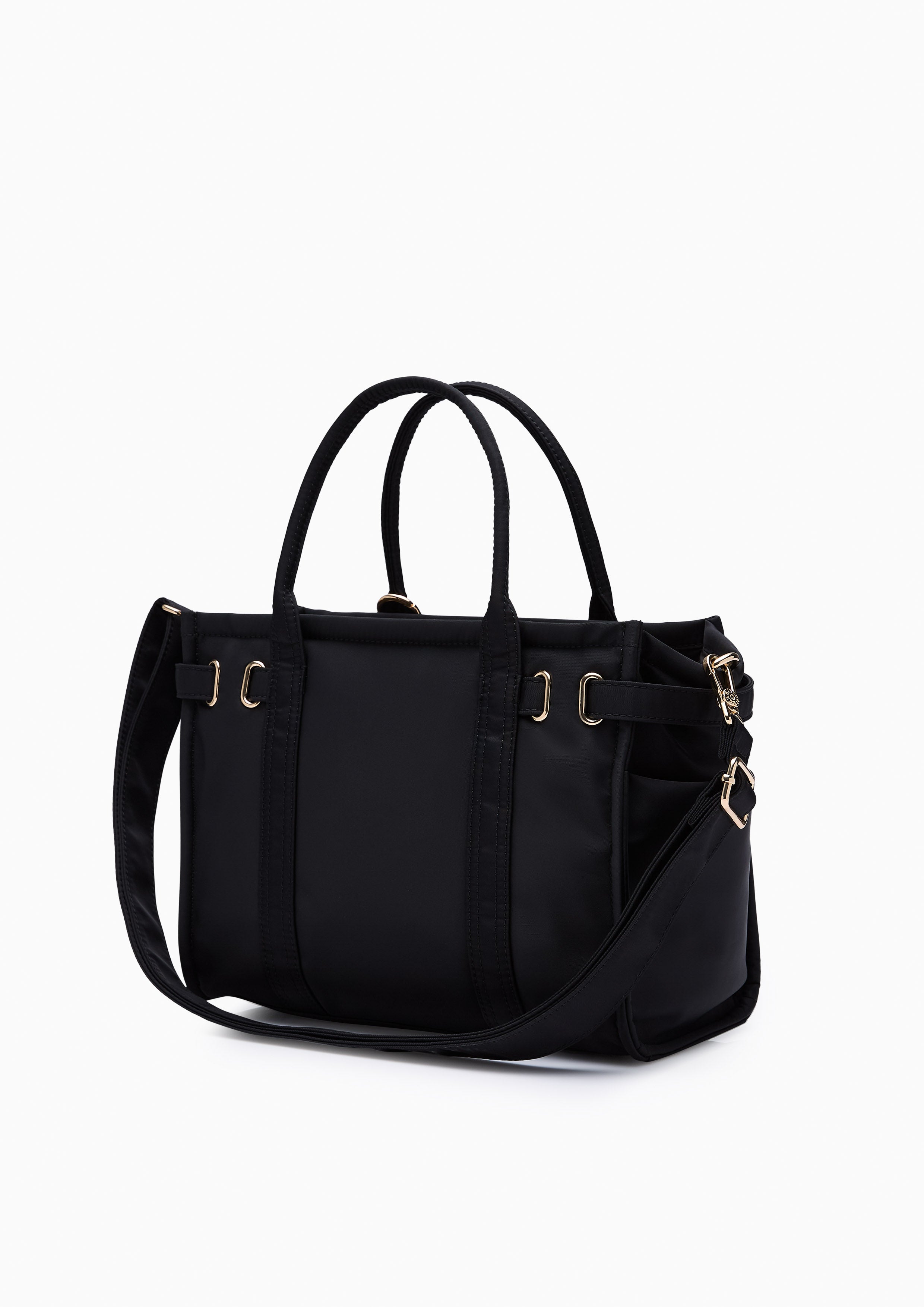 Balenca M Tote Bag Black