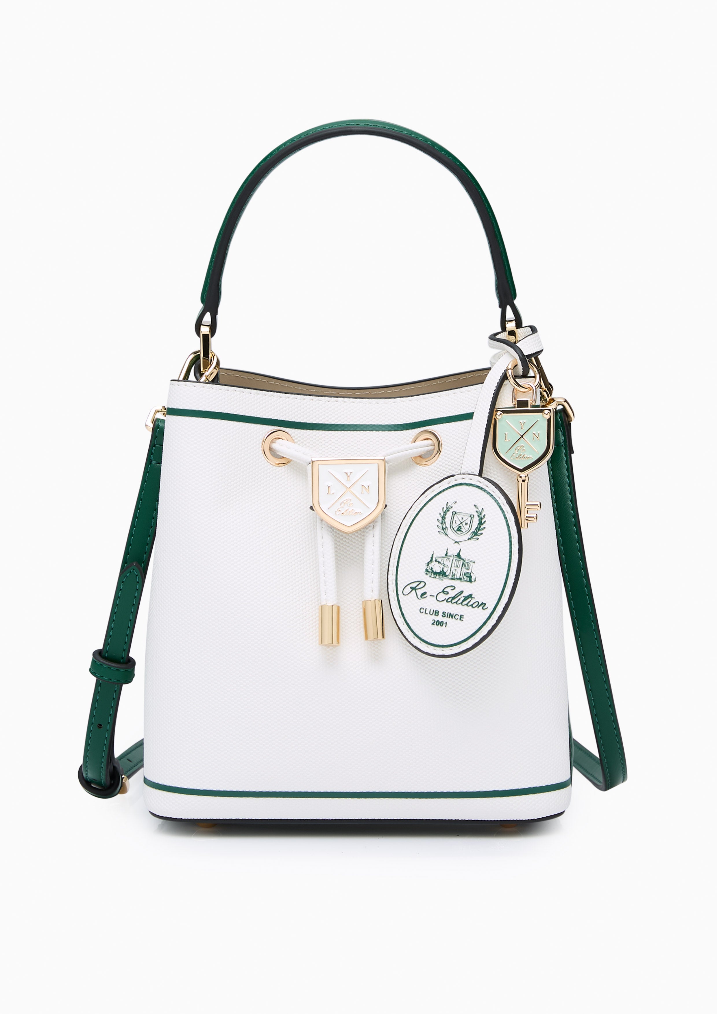 Carina Racquet S Bucket Bag Green