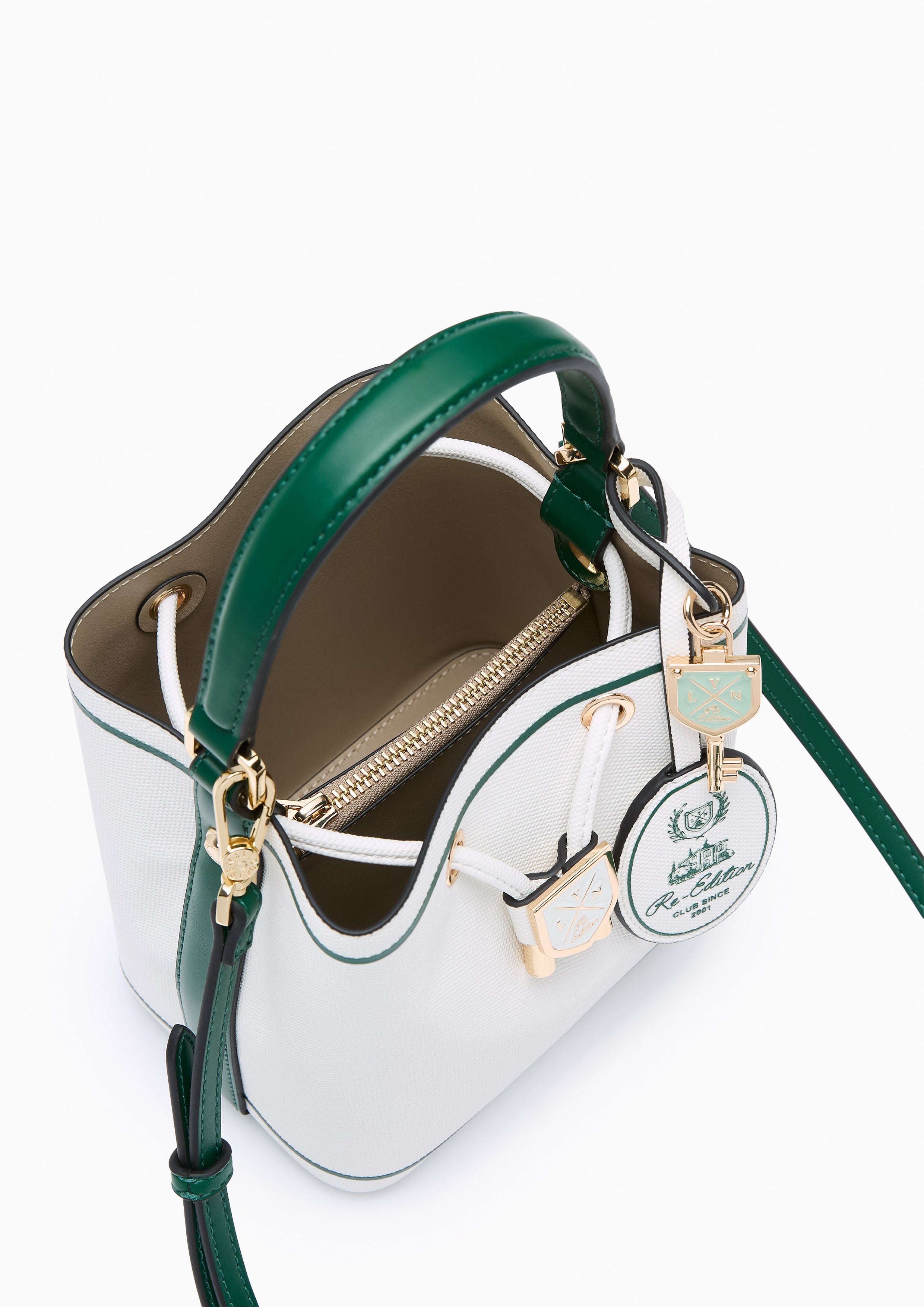 Carina Racquet S Bucket Bag Green
