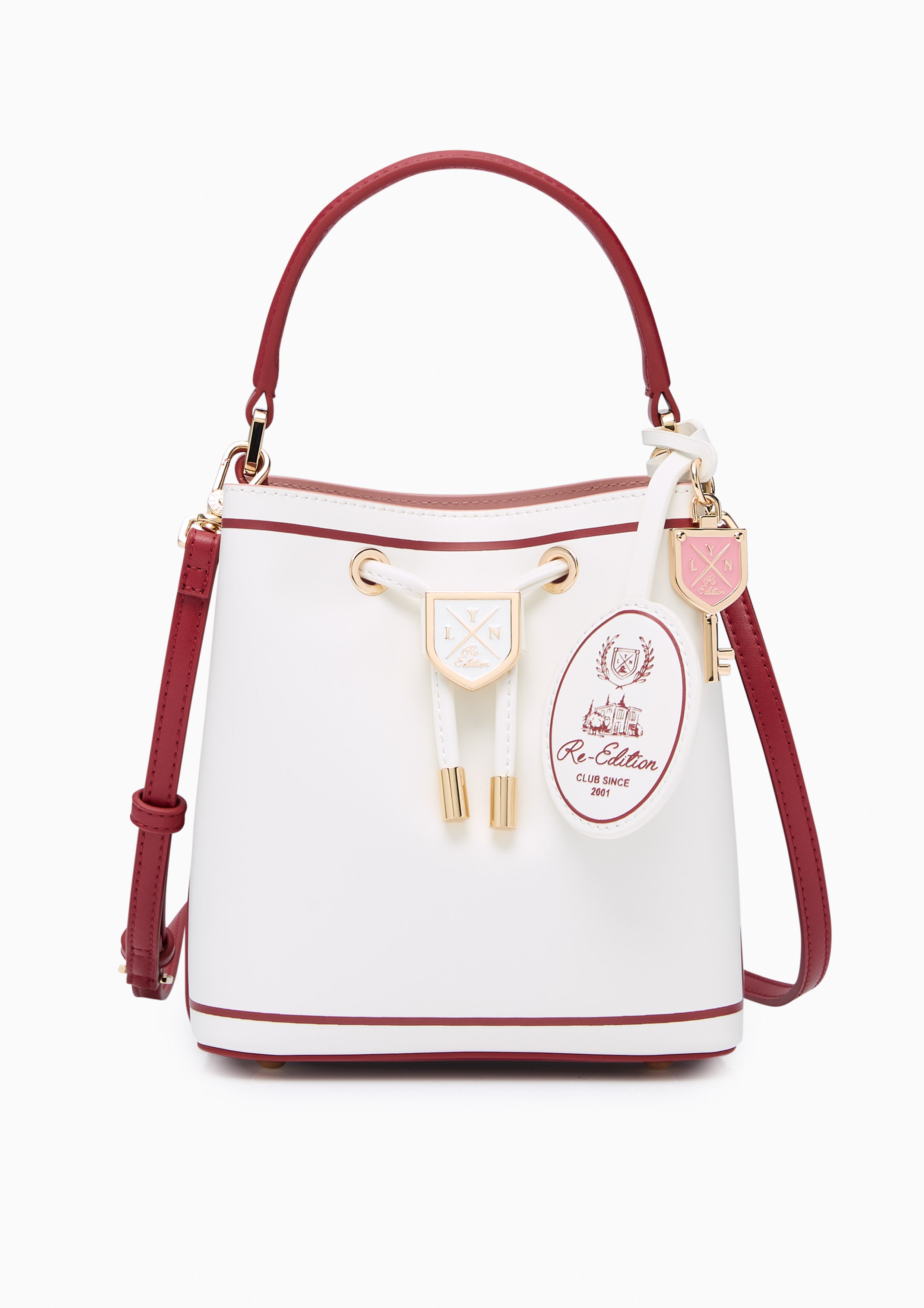 Carina Racquet S Bucket Bag Red